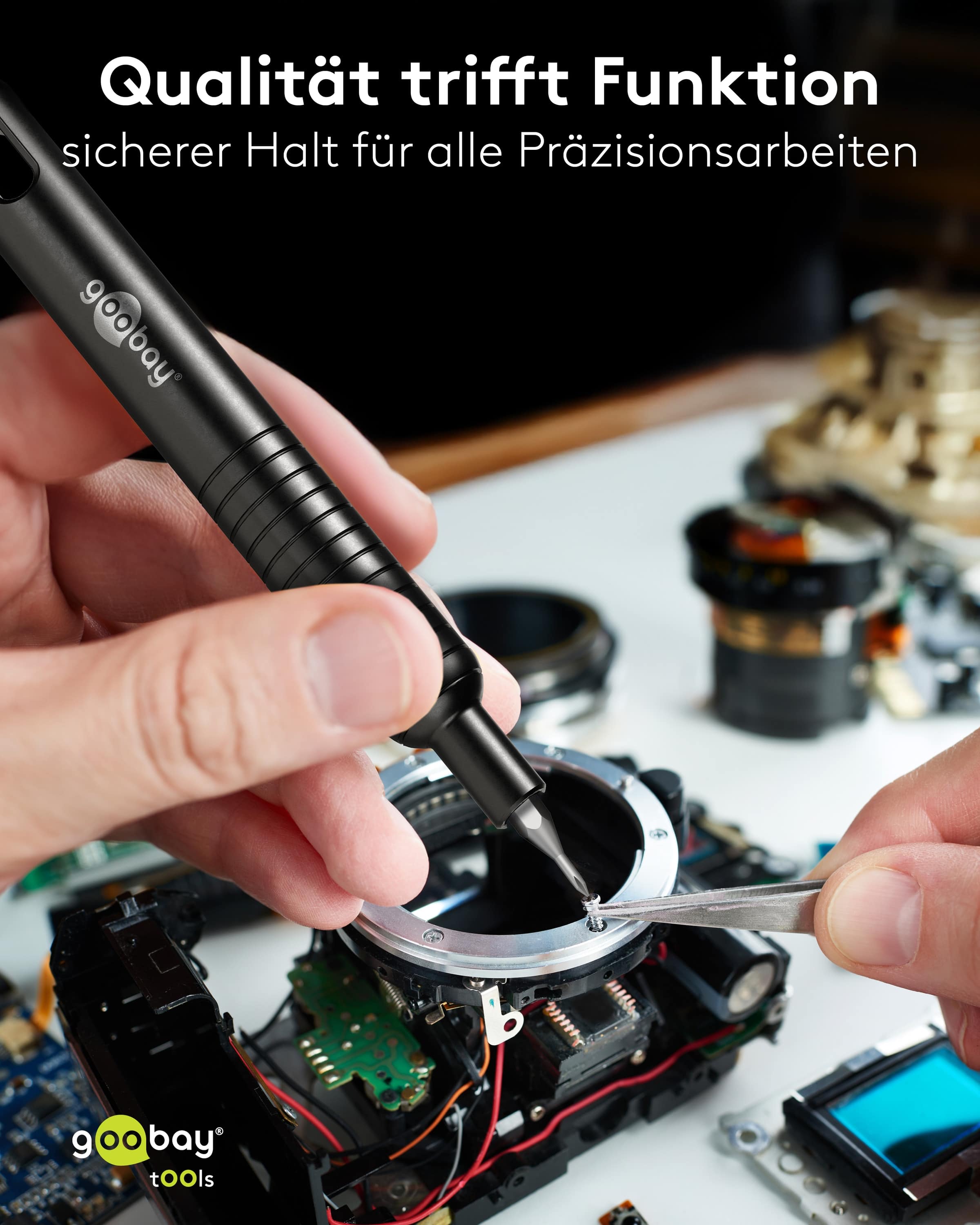 GOOBAY TOOLS Schraubendreher-Set, 77835, mit 48-tlg. Präzisions-Bitsatz GOOBAY TOOLS Schraubendreher-Set, 77835, mit 48-tlg. Präzisions-Bitsatz
