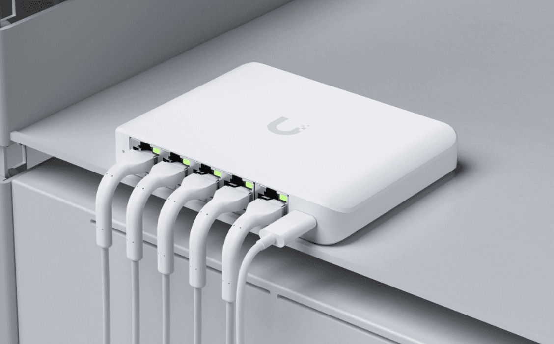 UBIQUITI Switch UniFi Flex Mini 2.5G USW-FLEX-2.5G-5 UBIQUITI Switch UniFi Flex Mini 2.5G USW-FLEX-2.5G-5