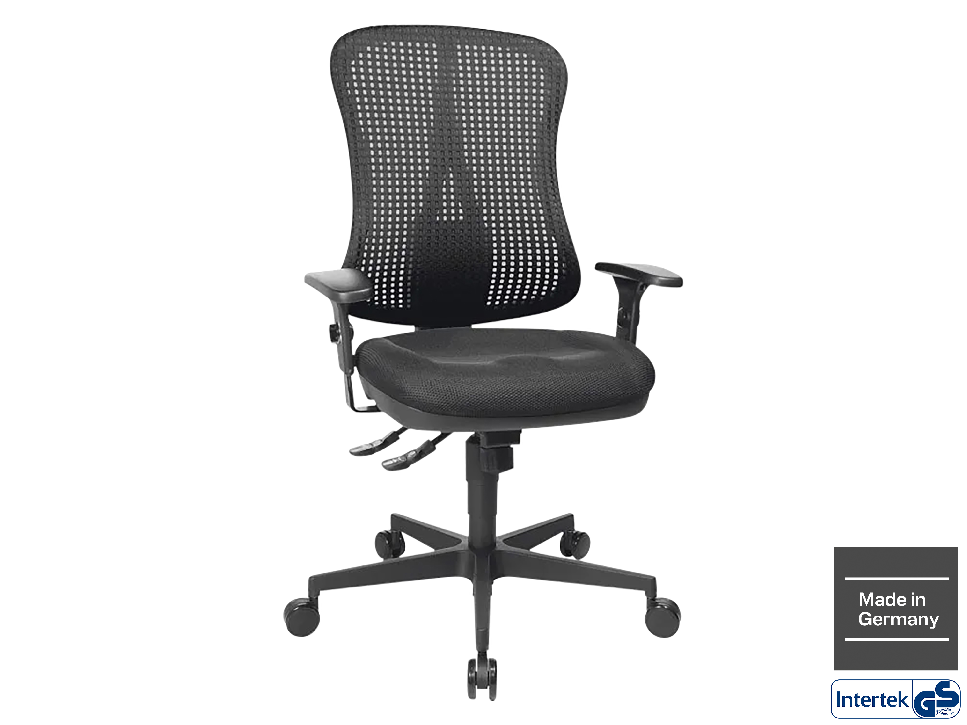 TOPSTAR Bürostuhl Head Point SY schwarz inkl. Armlehnen