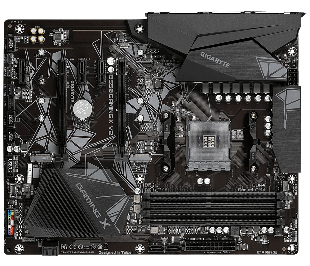 GIGABYTE Mainboard B550 Gaming X V2 GIGABYTE Mainboard B550 Gaming X V2