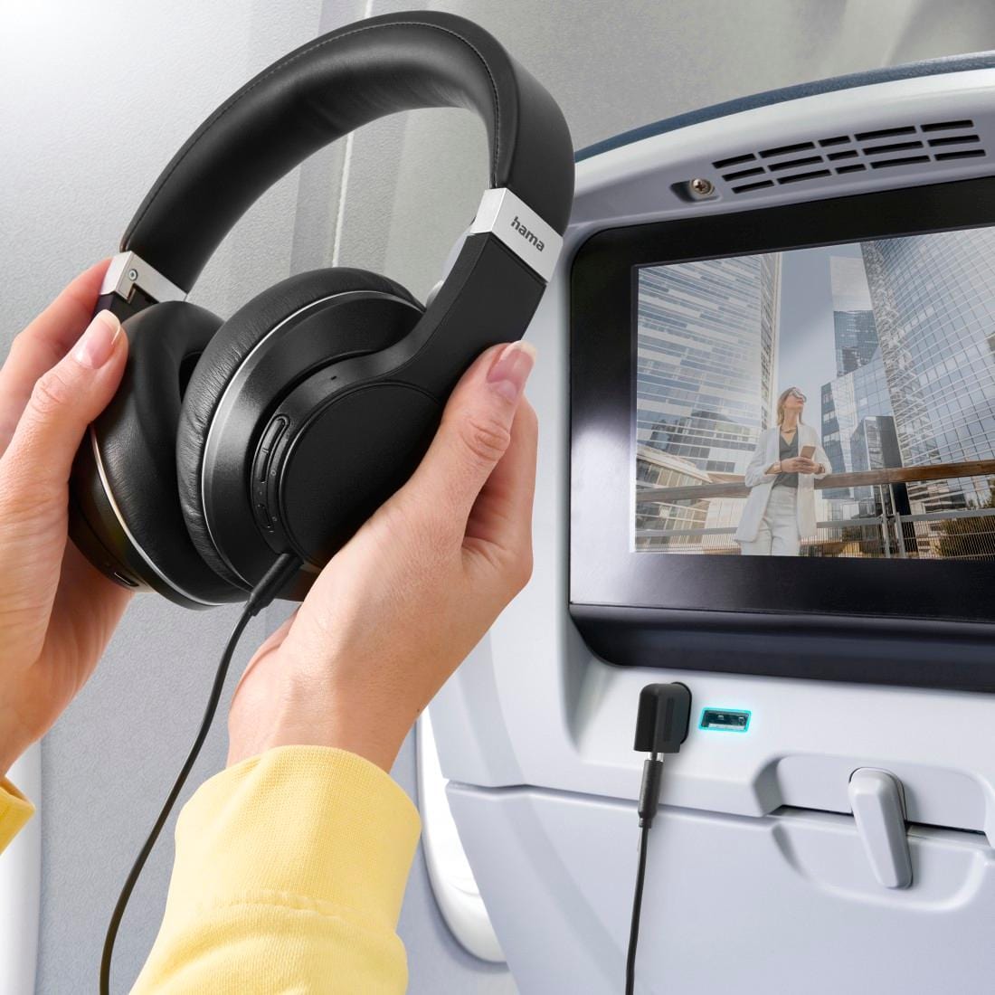 HAMA Over-Ear Kopfhörer Passion Voyage, Bluetooth, ANC, schwarz HAMA Over-Ear Kopfhörer Passion Voyage, Bluetooth, ANC, schwarz