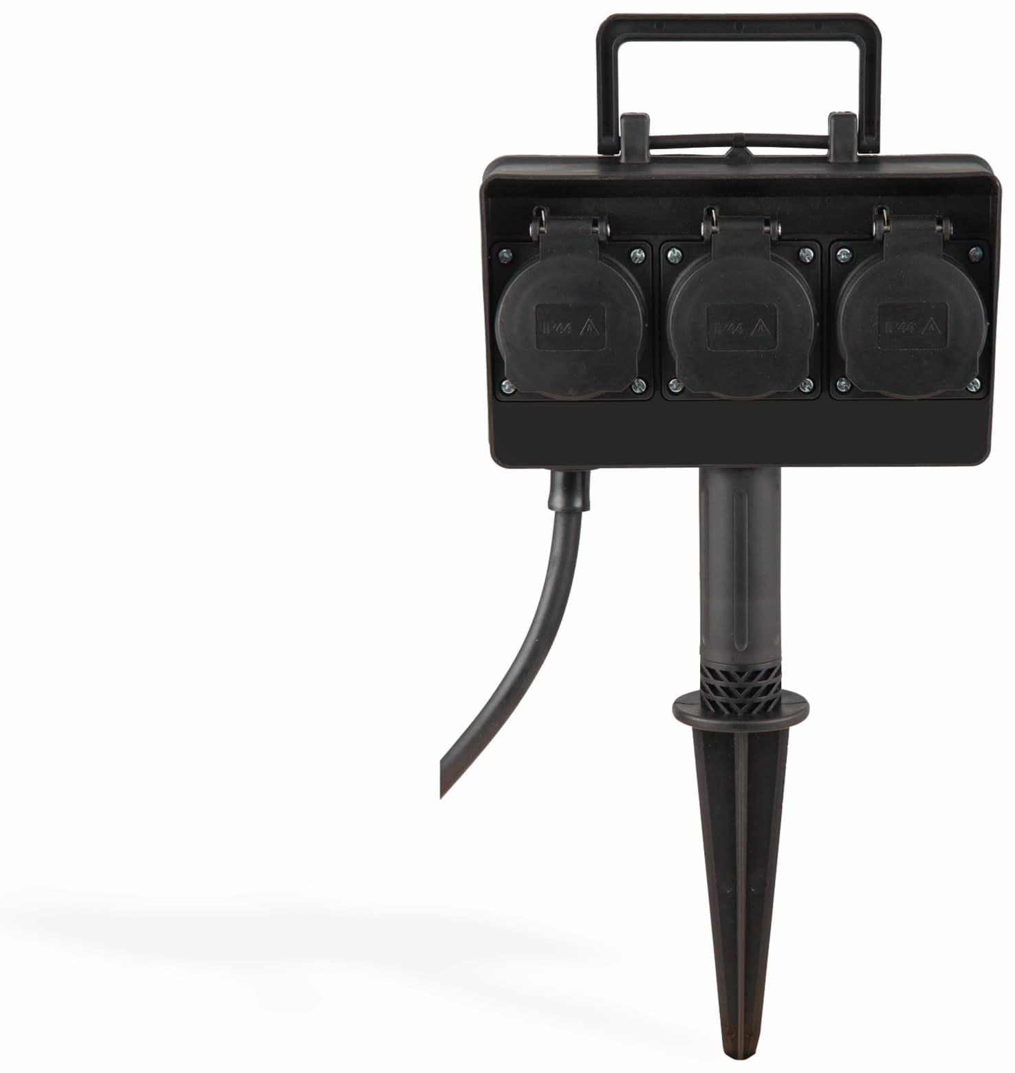 HEITRONIC Gartensteckdose 35467, 3-fach HEITRONIC Gartensteckdose 35467, 3-fach
