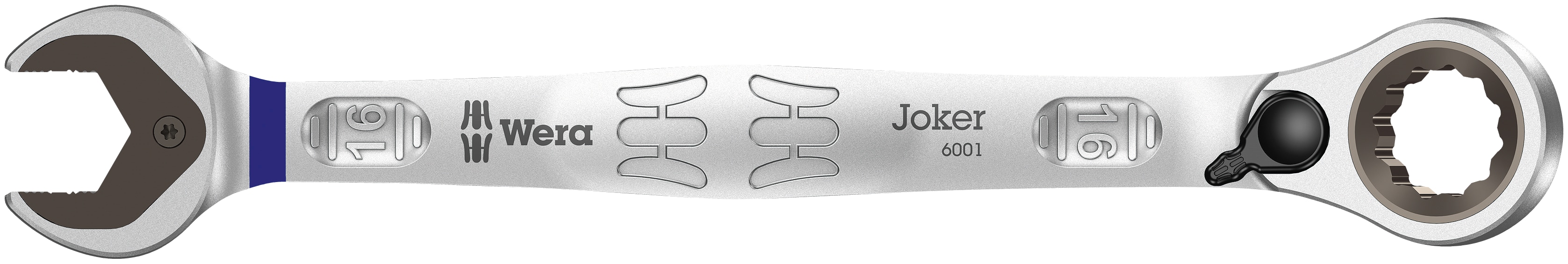 WERA Maul-Ringratschen-Schlüssel, 05020071001, 6001 Joker Switch, 16 mm, umschaltbar WERA Maul-Ringratschen-Schlüssel, 05020071001, 6001 Joker Switch, 16 mm, umschaltbar