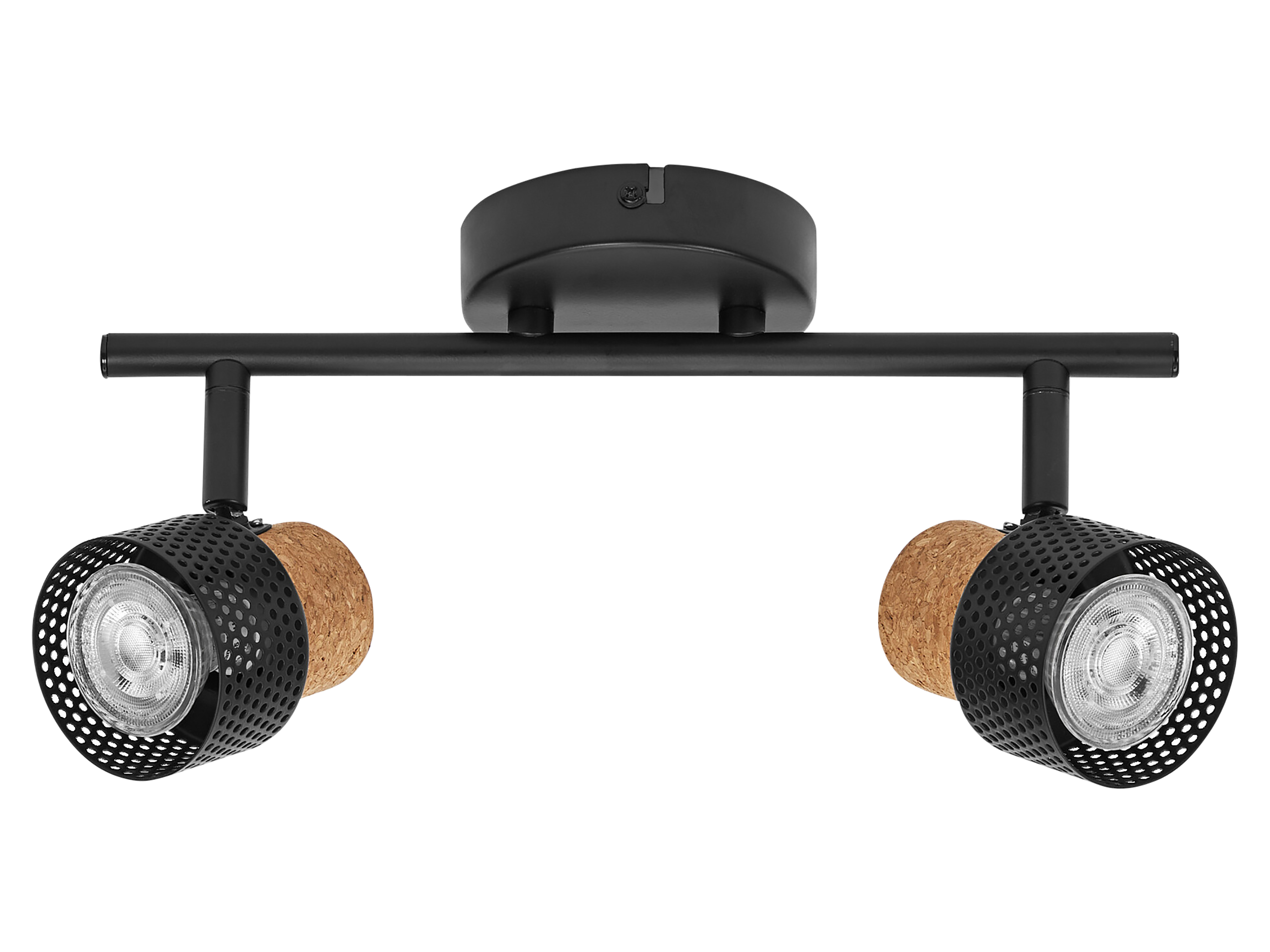OSRAM LED-Deckenleuchte, GU10, 6,8 W, 460 lm, 2700 K, 2-Spot-Leuchte, dimmbar OSRAM LED-Deckenleuchte, GU10, 6,8 W, 460 lm, 2700 K, 2-Spot-Leuchte, dimmbar