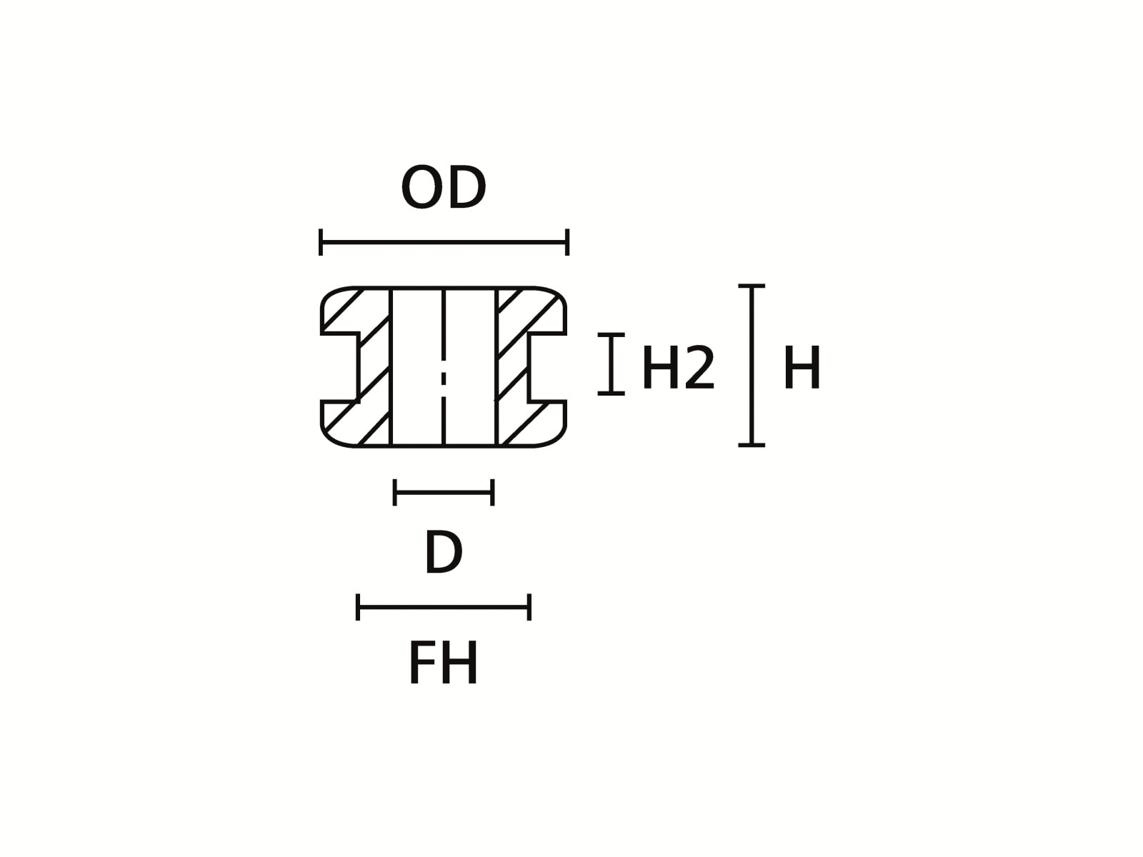 HELLERMANNTYTON Durchführungstülle, 633-02060, Schwarz, PVC, ∅ 10 mm, 1 Stück HELLERMANNTYTON Durchführungstülle, 633-02060, Schwarz, PVC, ∅ 10 mm, 1 Stück