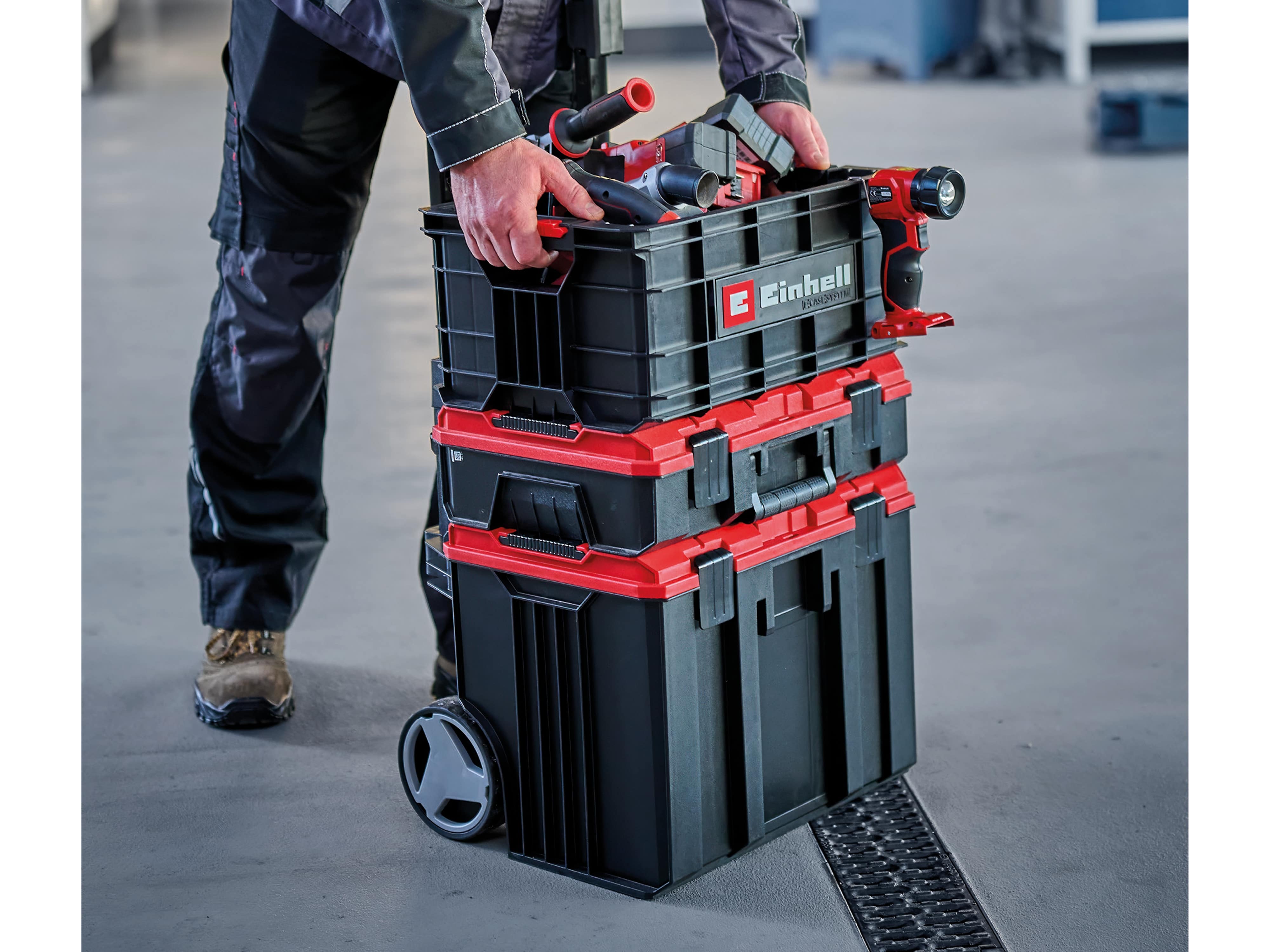 EINHELL Systemkoffer E-Case Werkzeugkiste EINHELL Systemkoffer E-Case Werkzeugkiste