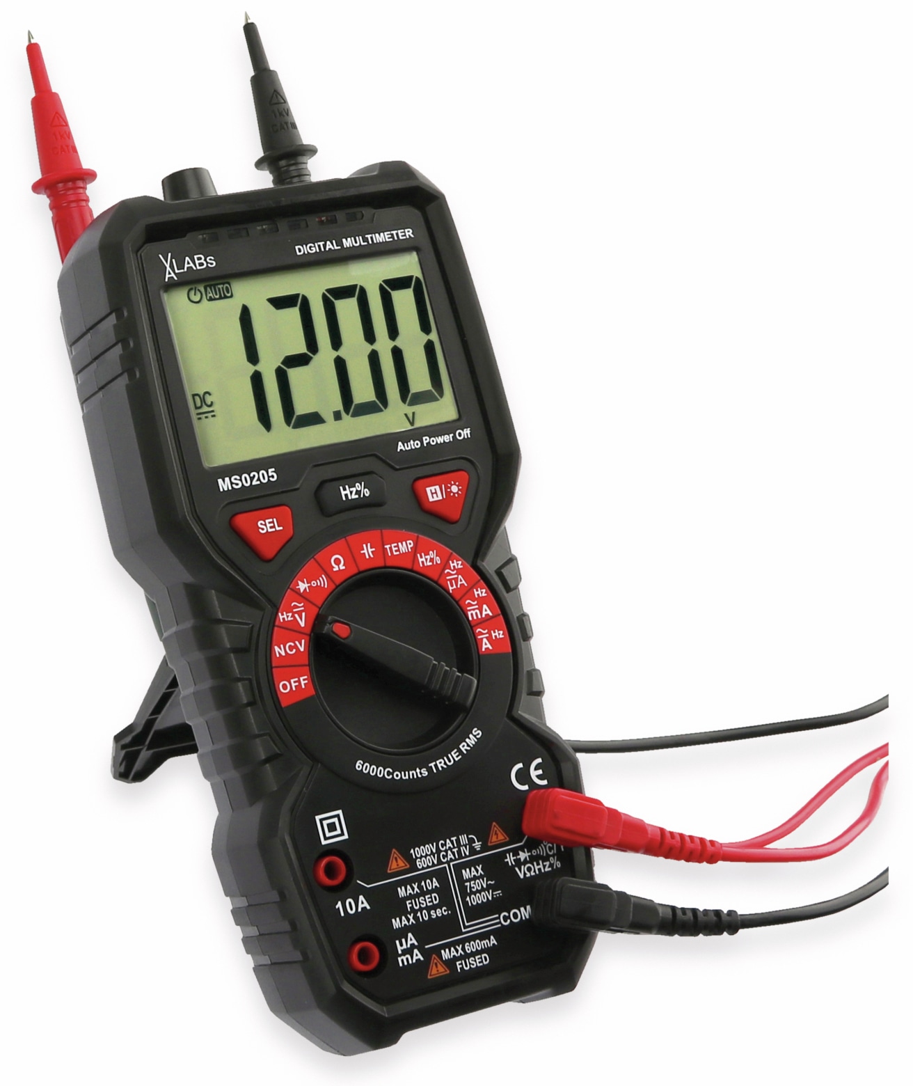 VA LABS Multimeter, MS0205, True RMS VA LABS Multimeter, MS0205, True RMS