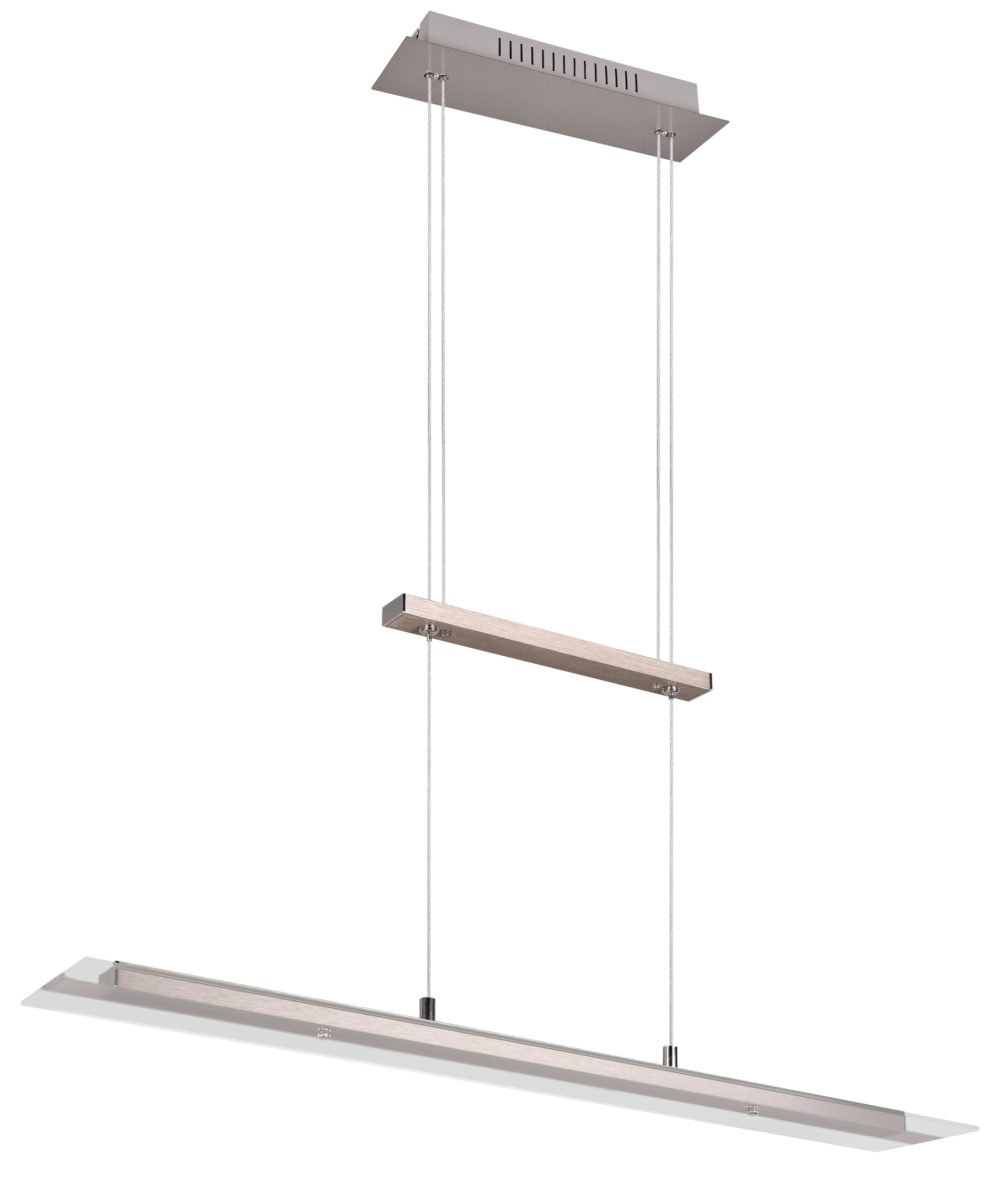 REALITY LED-Pendelleuchte Milos R32004107 nickel-matt, 20 W, 2200 lm, 3000 K REALITY LED-Pendelleuchte Milos R32004107 nickel-matt, 20 W, 2200 lm, 3000 K