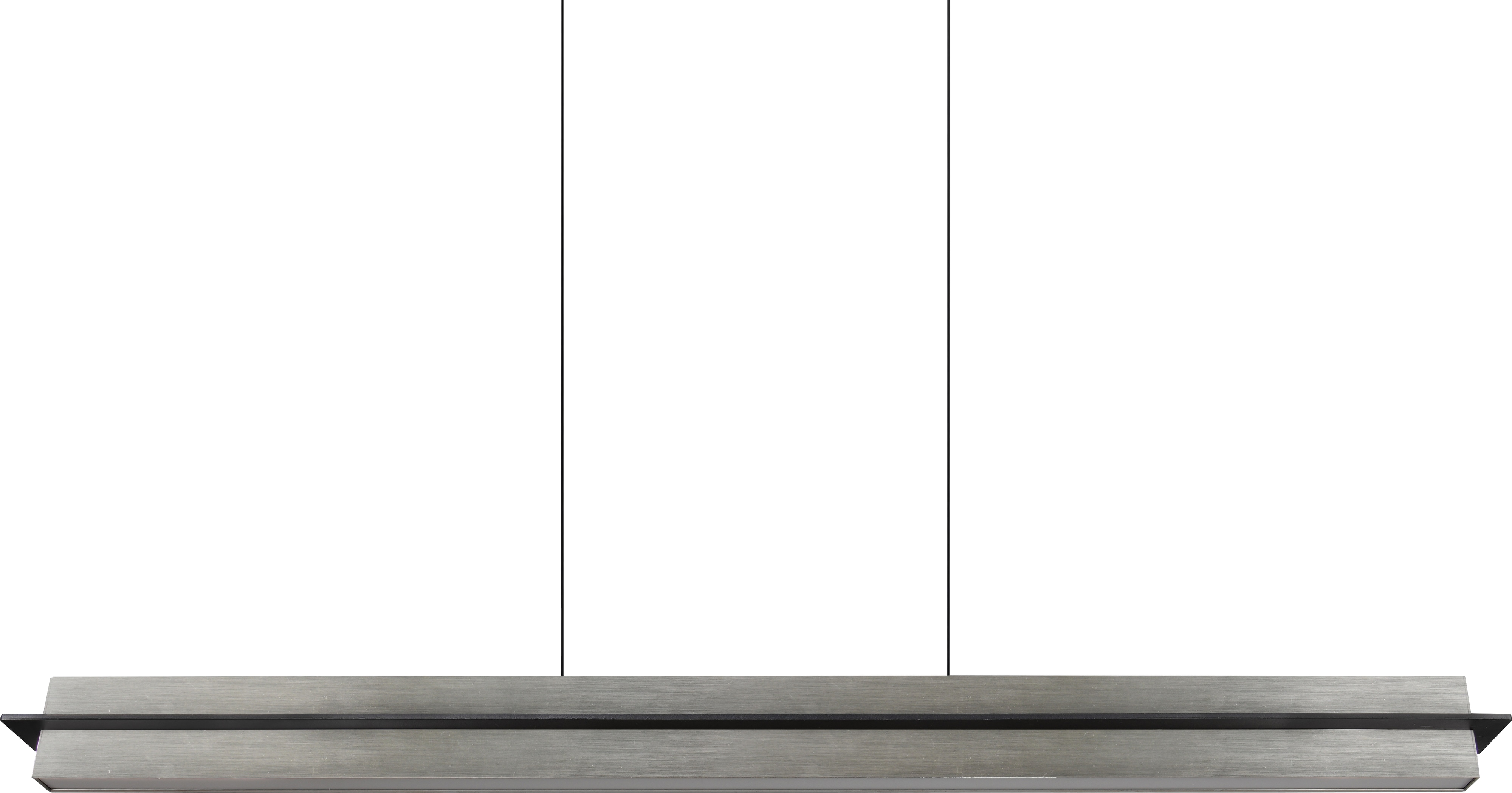 TRIO LED-Pendelleuchte EMERSON 346710107, 22 W, 2500 lm, nickel