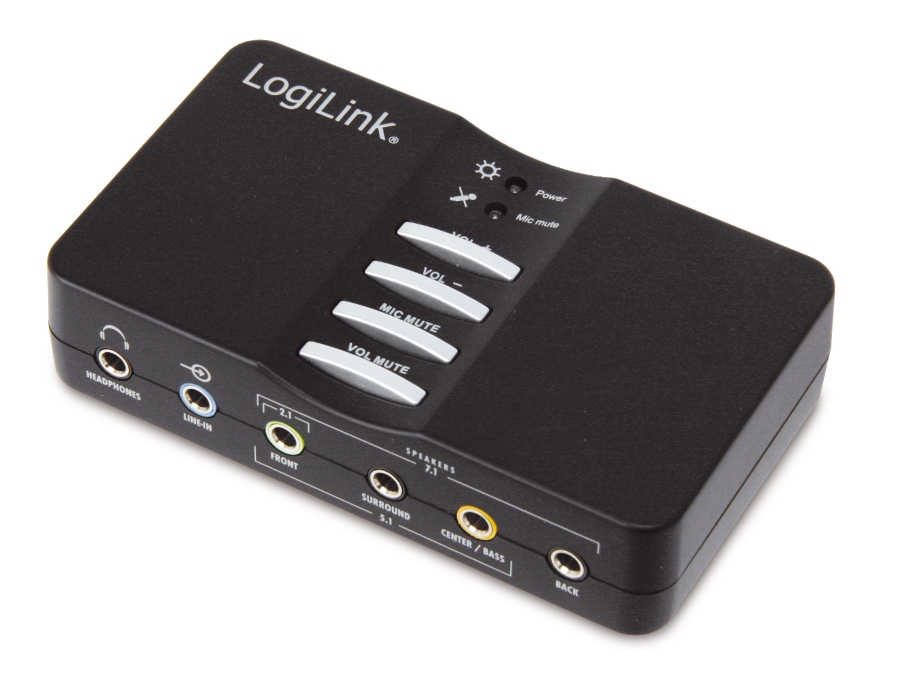 LOGILINK 7.1 Kanal USB 2.0-Soundbox UA0099