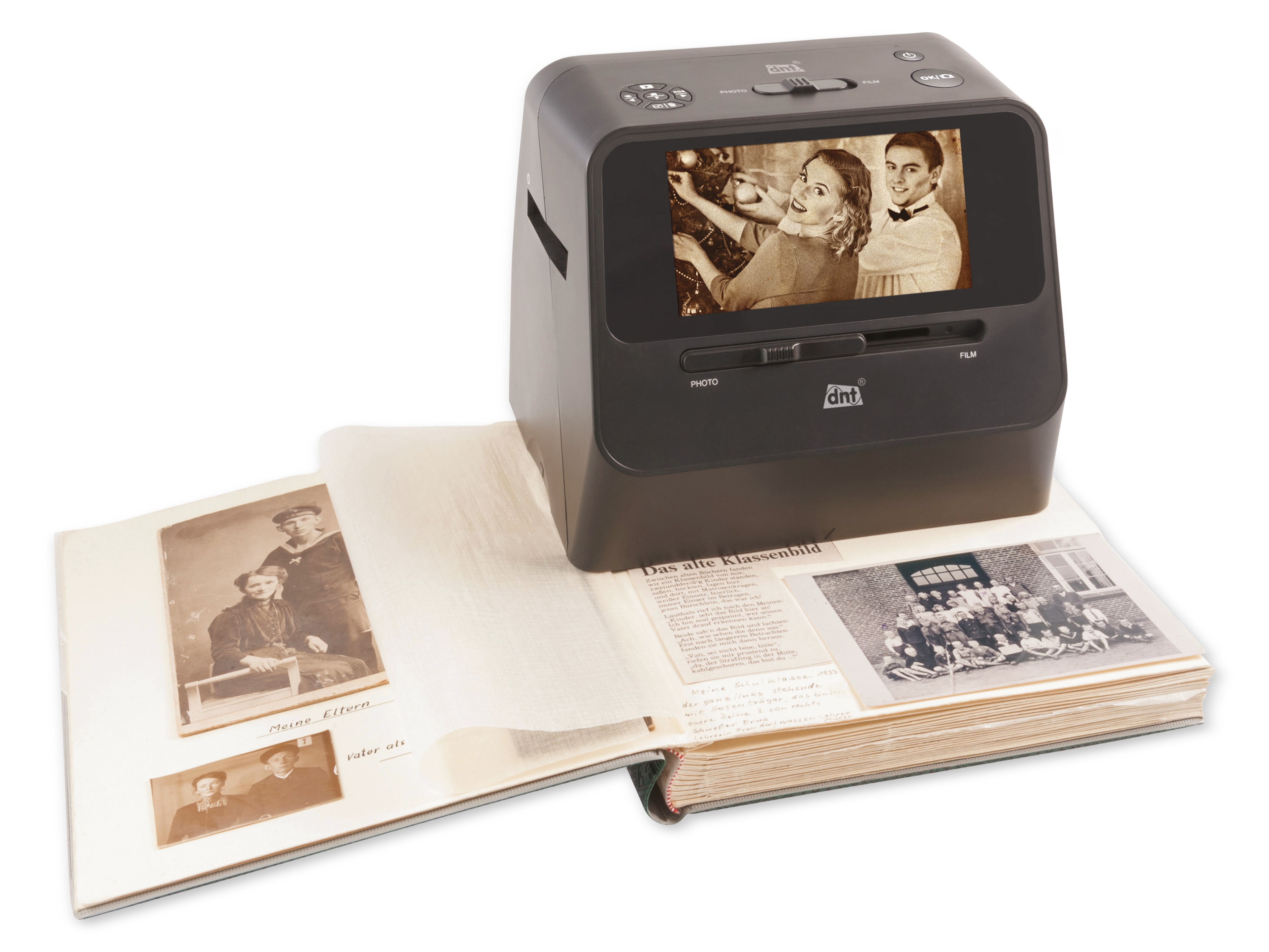 DNT Diascanner 4-in-1 SlideCopy Pro, 14 MP DNT Diascanner 4-in-1 SlideCopy Pro, 14 MP