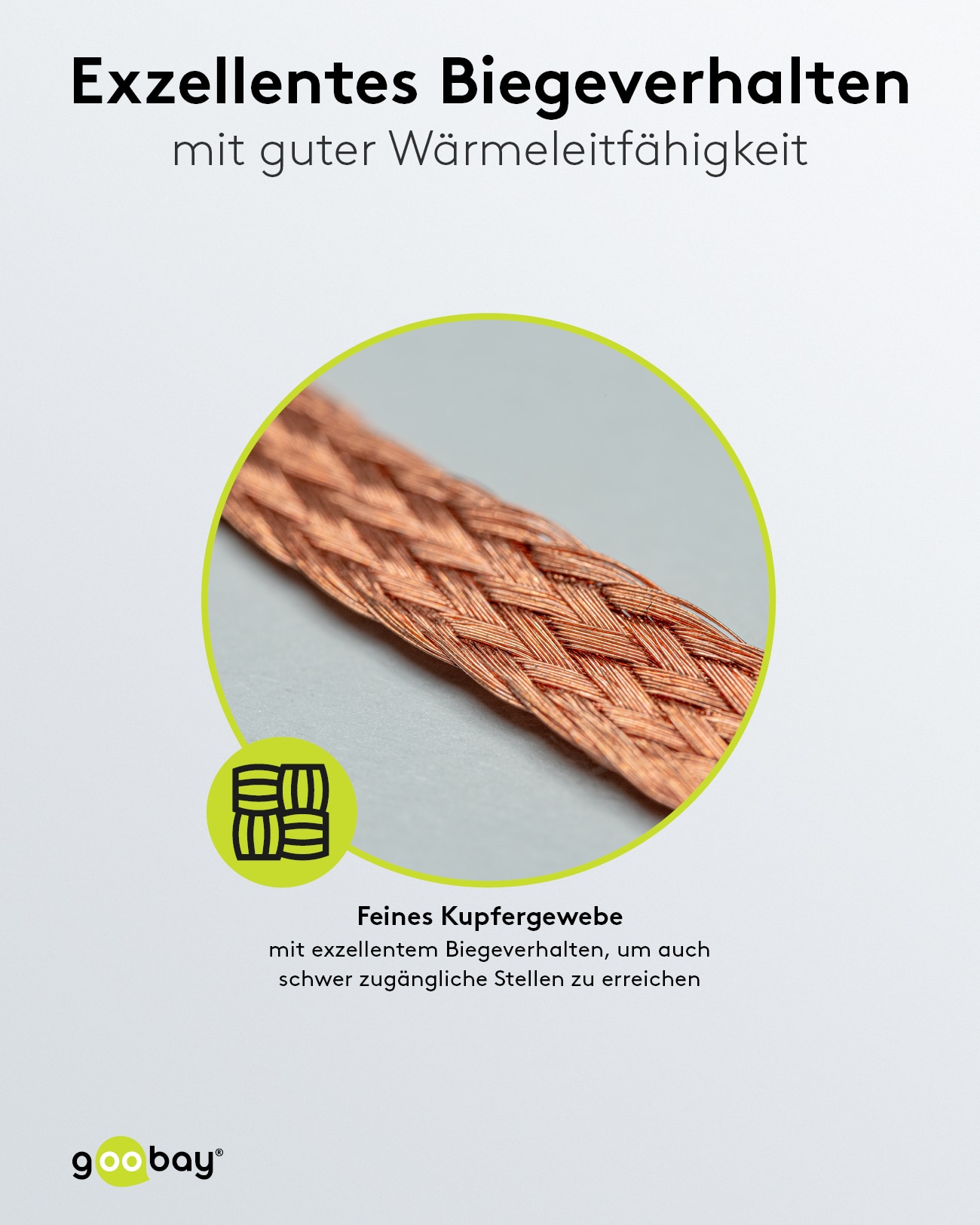 GOOBAY Entlötlitze, Ø 2,0 mm, 1,5 m GOOBAY Entlötlitze, Ø 2,0 mm, 1,5 m