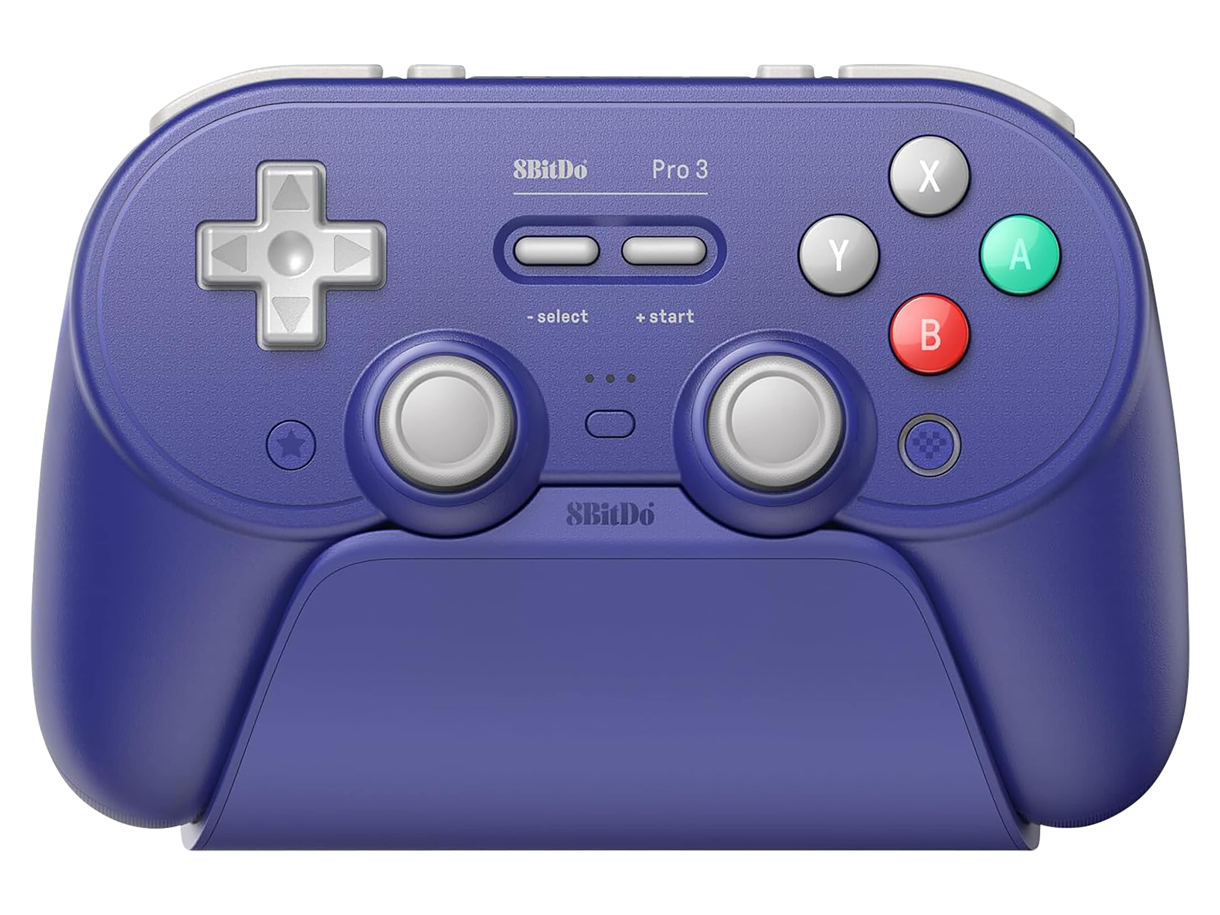 8BITDO Pro 3 Bluetooth Controller & Dock, Lila 8BITDO Pro 3 Bluetooth Controller & Dock, Lila