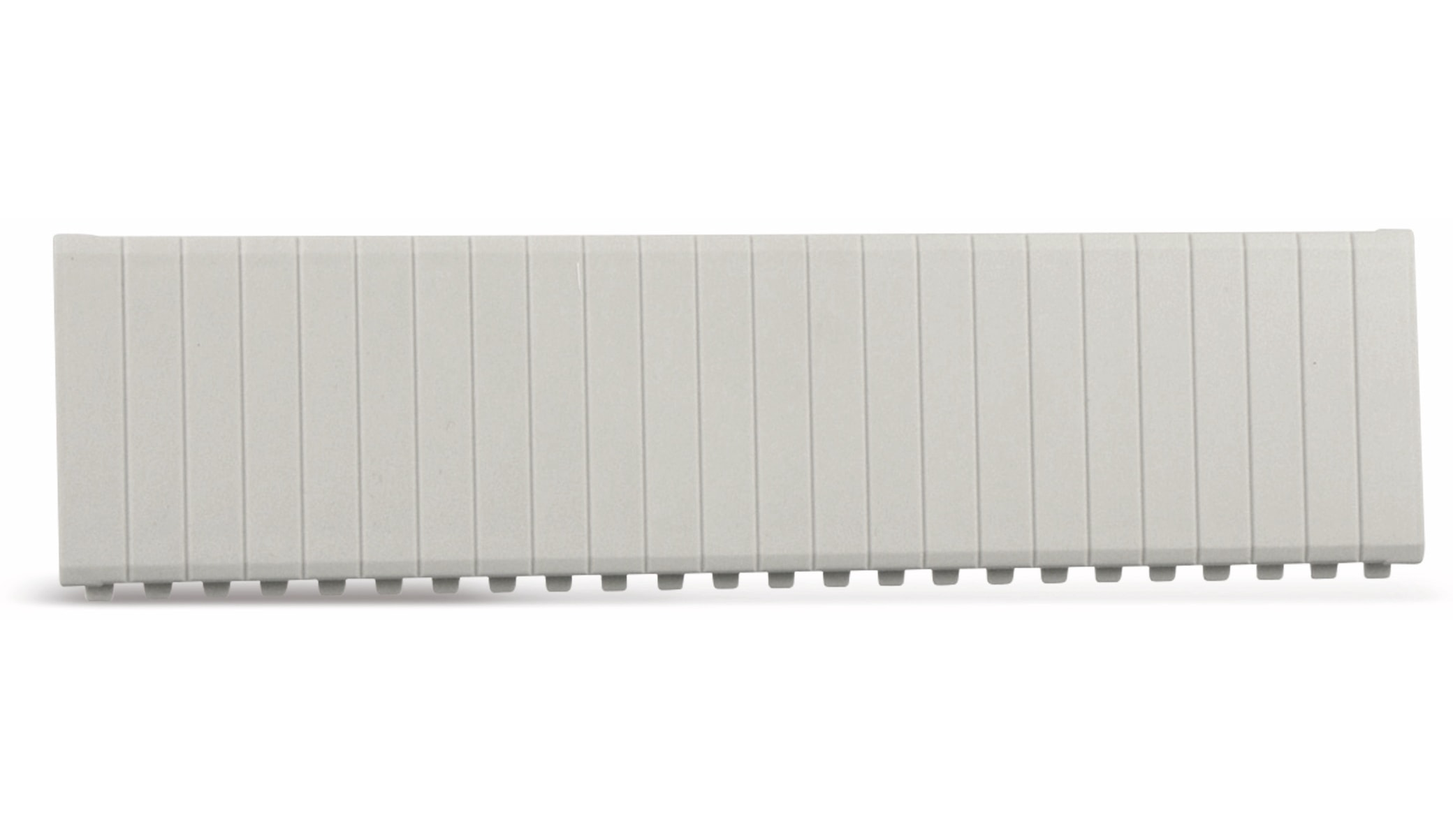 F-TRONIC Abdeckstreifen, 12 Einheiten, lichtgrau, 10 Stück F-TRONIC Abdeckstreifen, 12 Einheiten, lichtgrau, 10 Stück