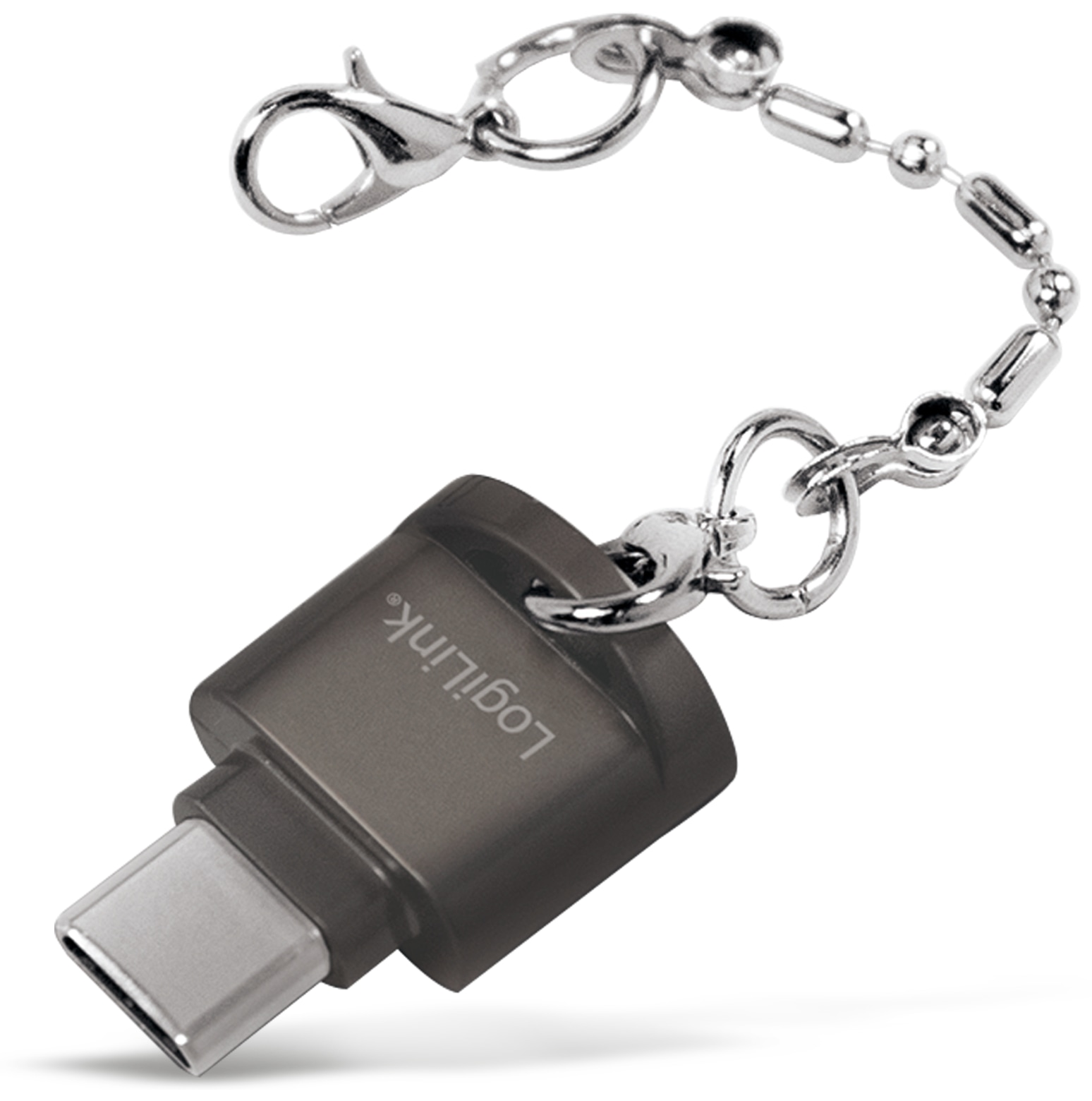 LOGILINK USB-C Cardreader CR0039, MicroSD, Schlüsselanhänger LOGILINK USB-C Cardreader CR0039, MicroSD, Schlüsselanhänger