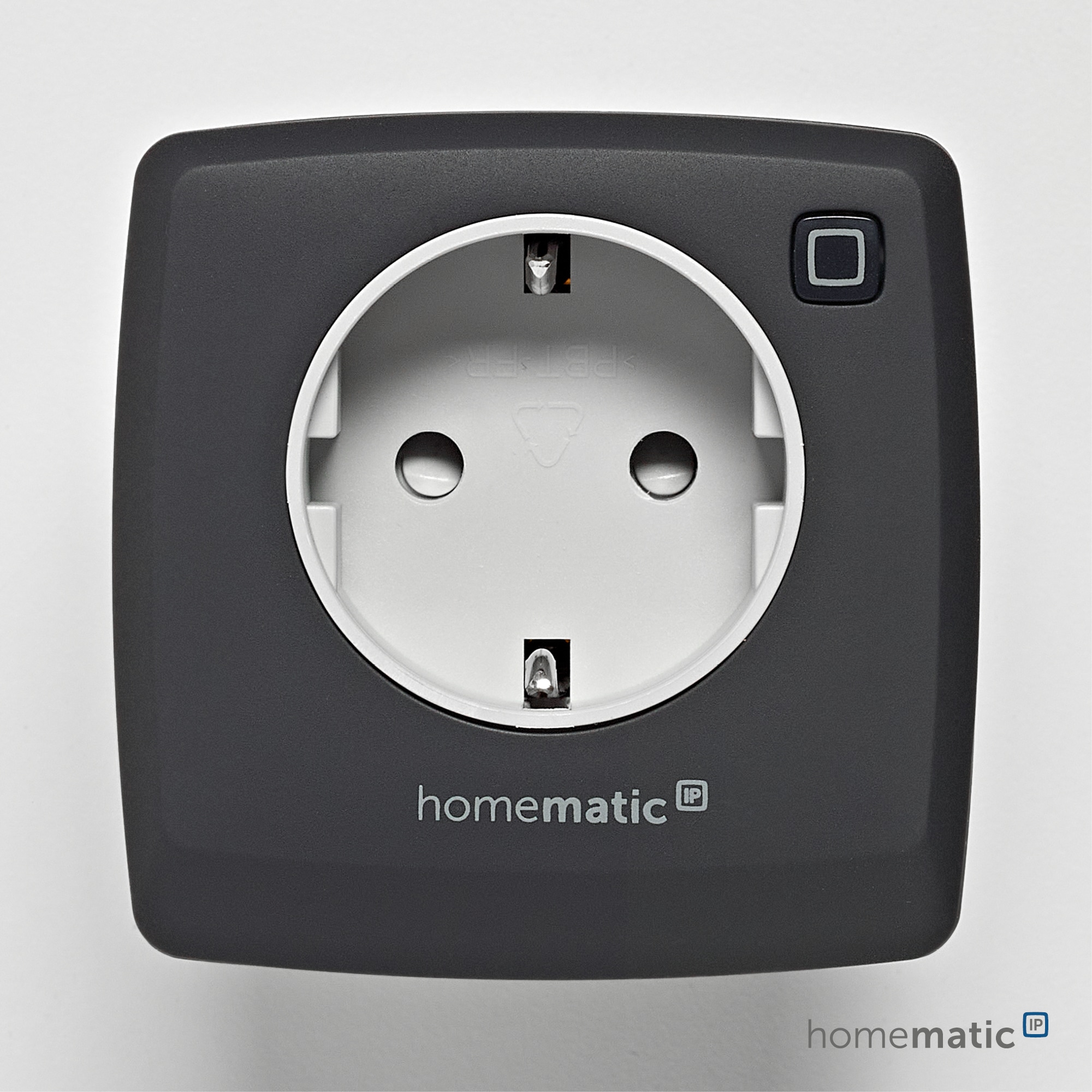 HOMEMATIC IP 161613A0, Schaltsteckdose anthrazit HOMEMATIC IP 161613A0, Schaltsteckdose anthrazit