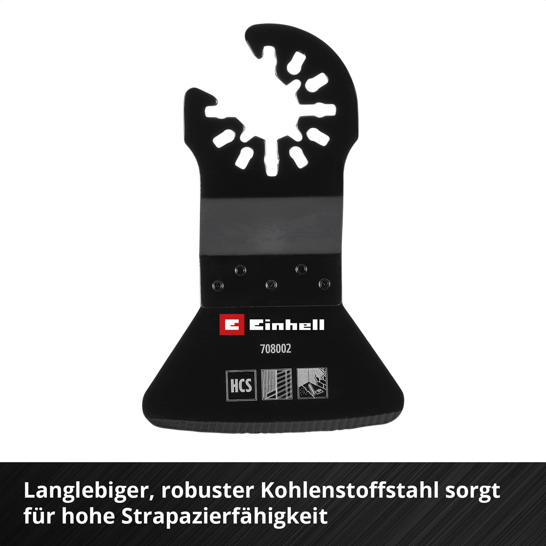 EINHELL Schaber, 708002, HCS, Starr, 52 mm EINHELL Schaber, 708002, HCS, Starr, 52 mm