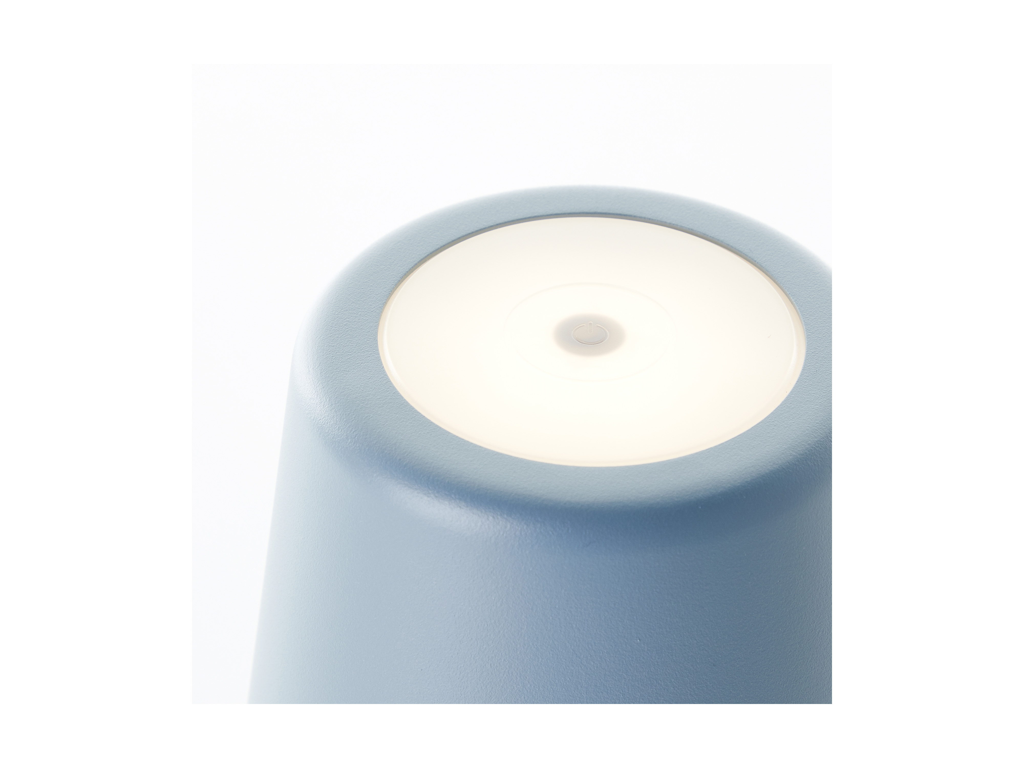 BRILLIANT LED-Akku-Tischleuchte Kaami, 2 W, 310 lm, 3000 K, blau, 2er Set
