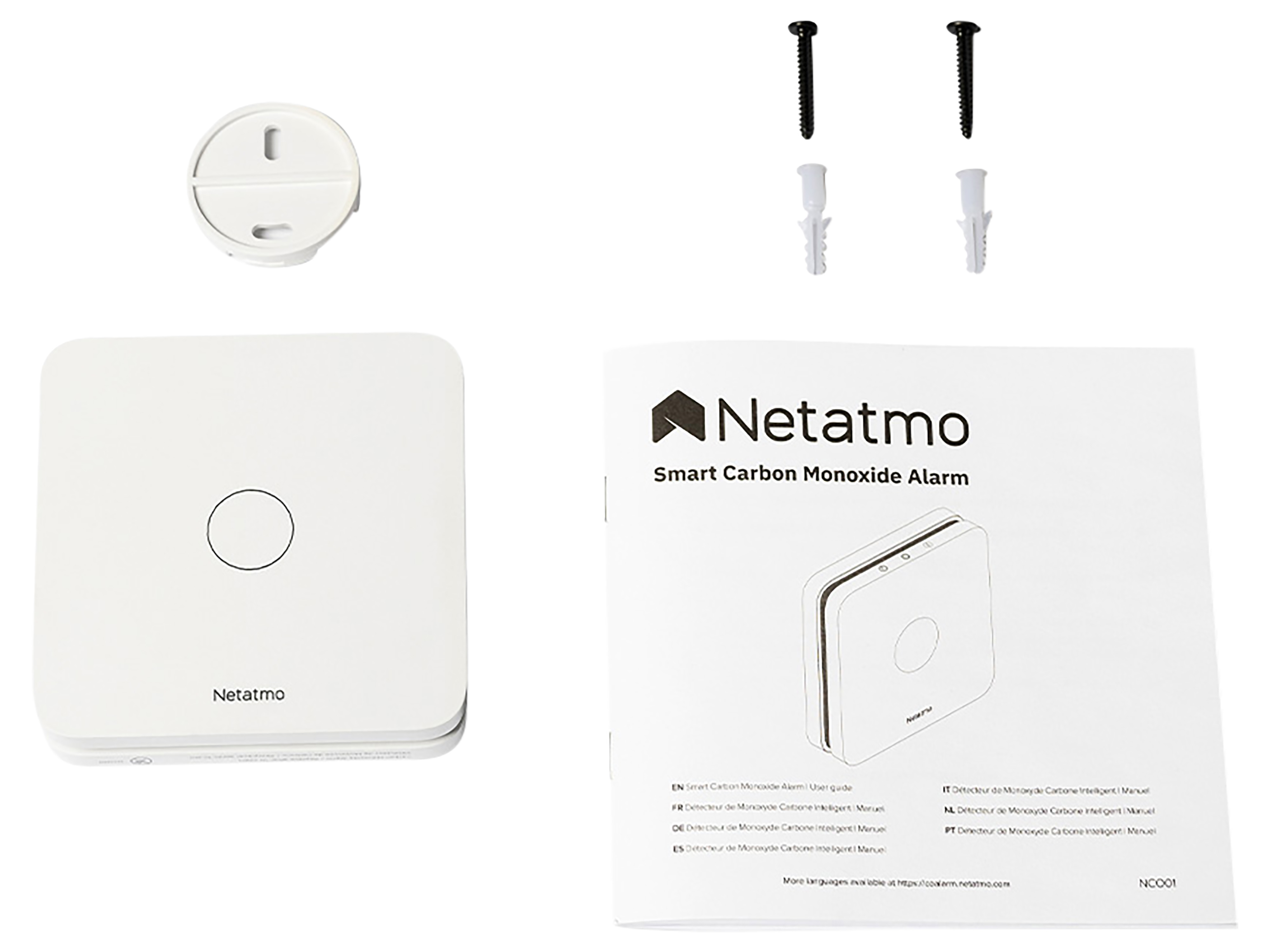NETATMO Kohlenmonoxidmelder NCO-DE NETATMO Kohlenmonoxidmelder NCO-DE