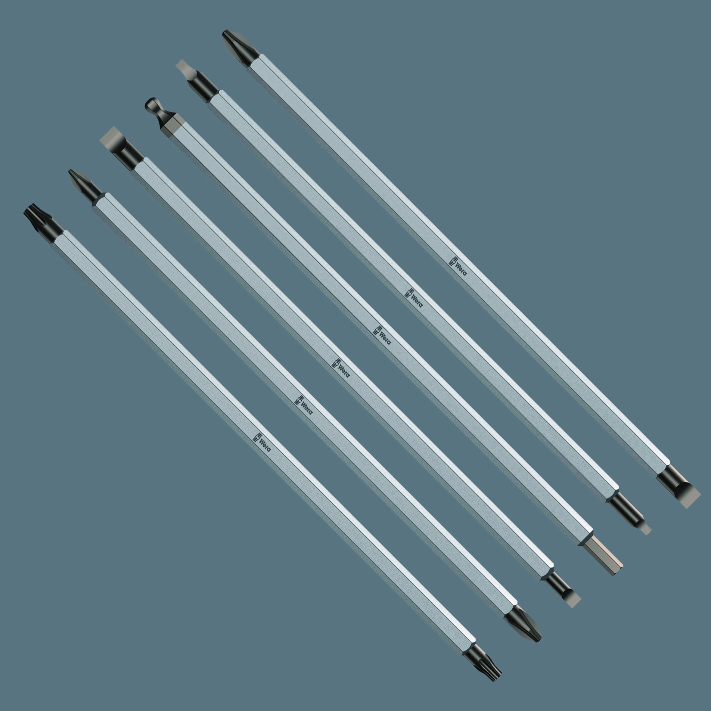 WERA Schraubendreher-Set Kraftform Kompakt Vario RA, 05073665001, 7-teilig WERA Schraubendreher-Set Kraftform Kompakt Vario RA, 05073665001, 7-teilig