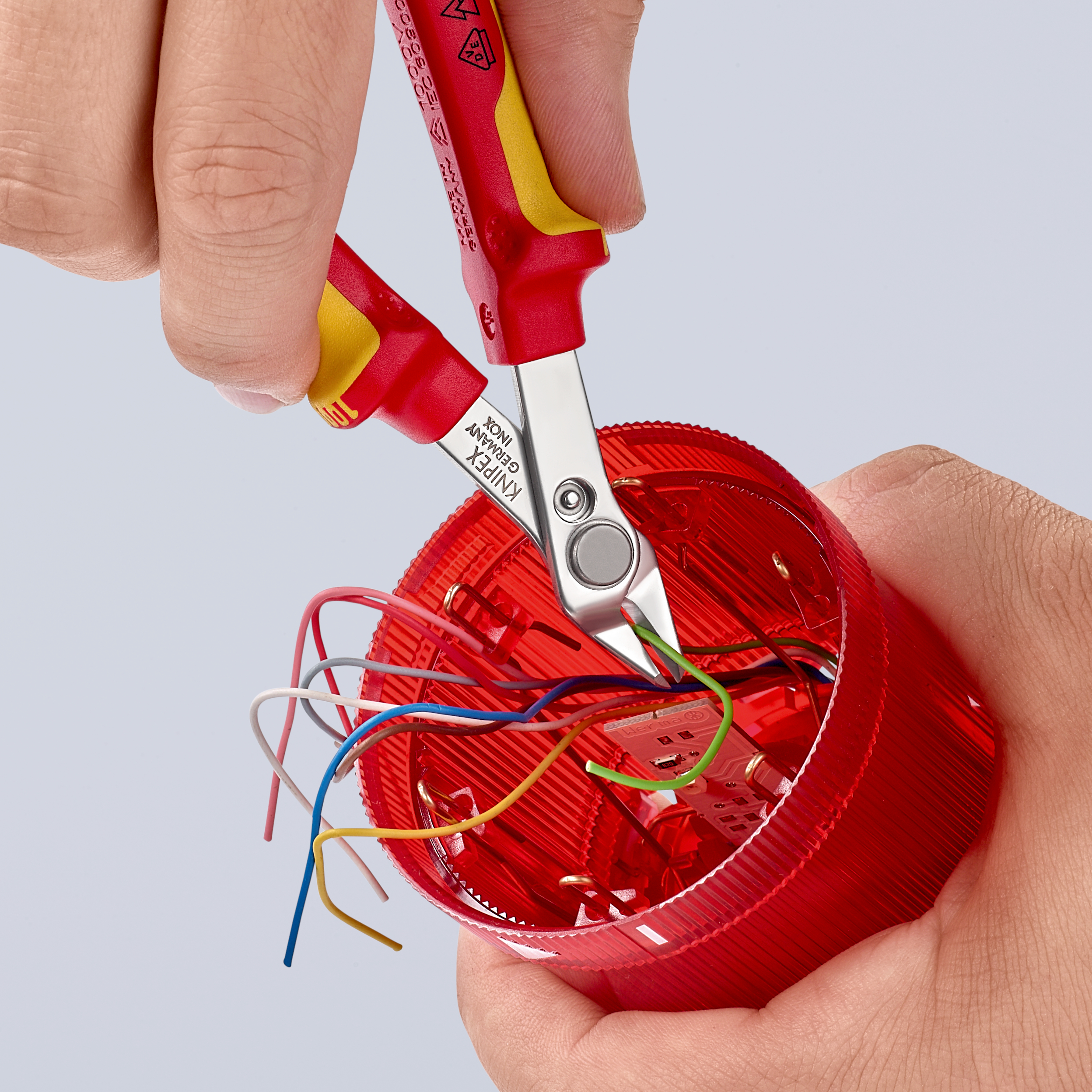 KNIPEX Seitenschneider Electronic Super Knips VDE, 78 06 125, 125 mm KNIPEX Seitenschneider Electronic Super Knips VDE, 78 06 125, 125 mm