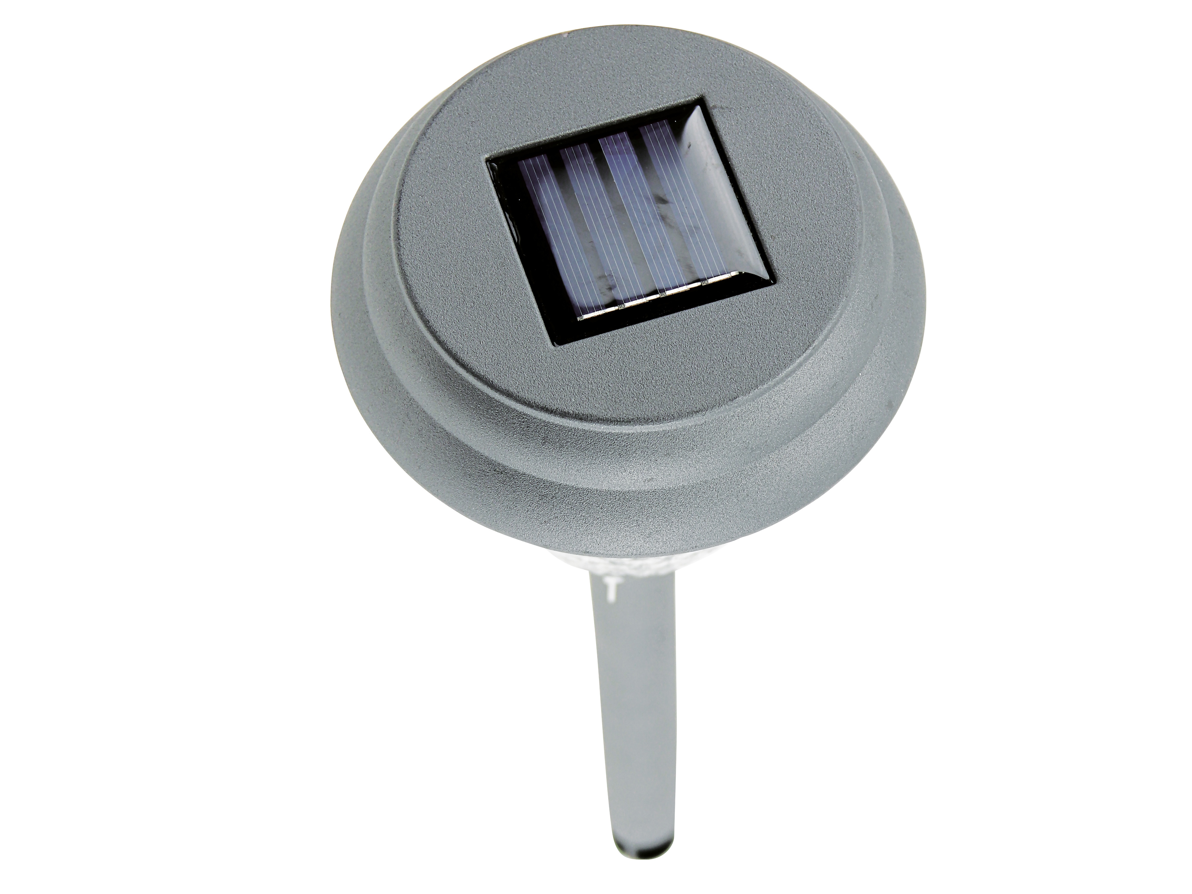 LED-Solargartenleuchte, silber, 41 cm LED-Solargartenleuchte, silber, 41 cm