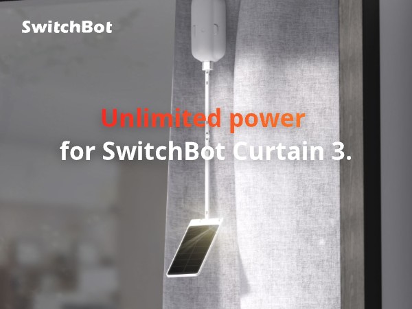 SWITCHBOT Solar Panel für Curtain 3 Modelle SWITCHBOT Solar Panel für Curtain 3 Modelle