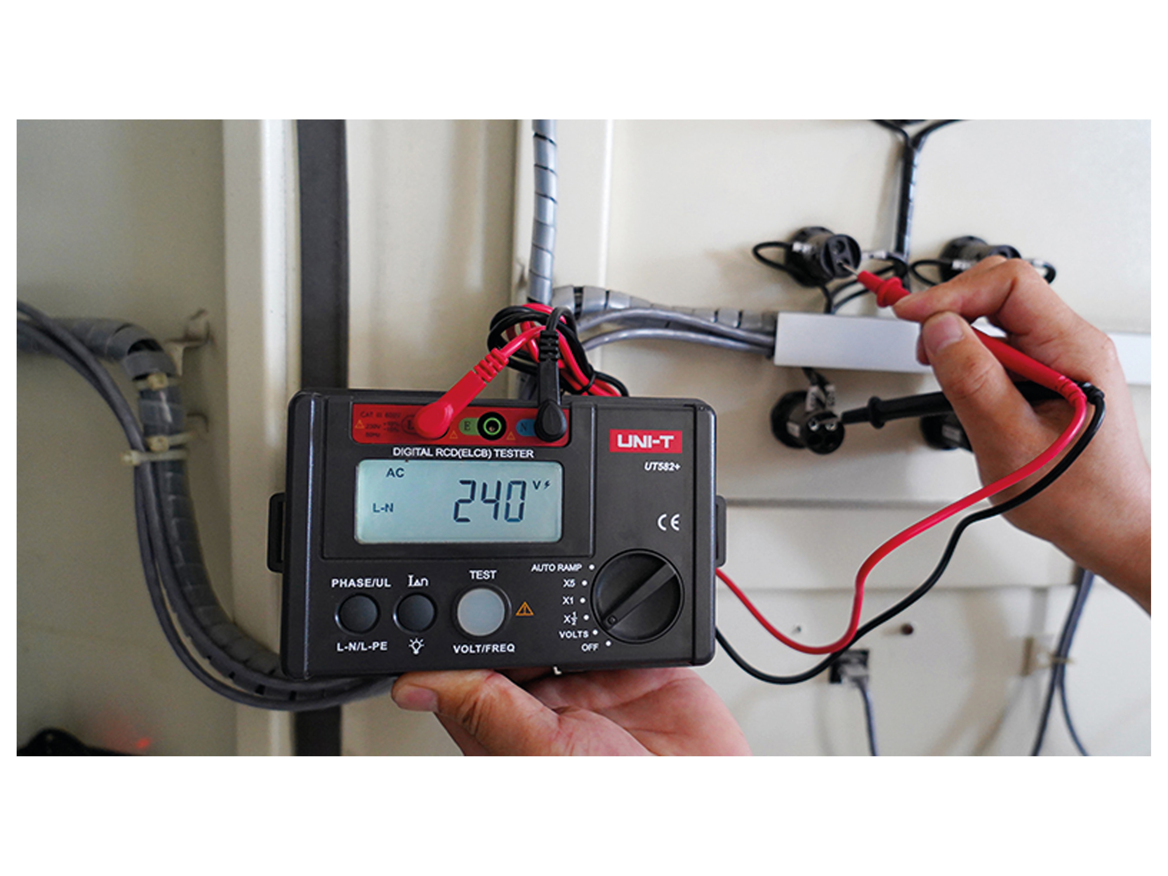 UNI-T RCD-Prüfgerät UT582+ UNI-T RCD-Prüfgerät UT582+