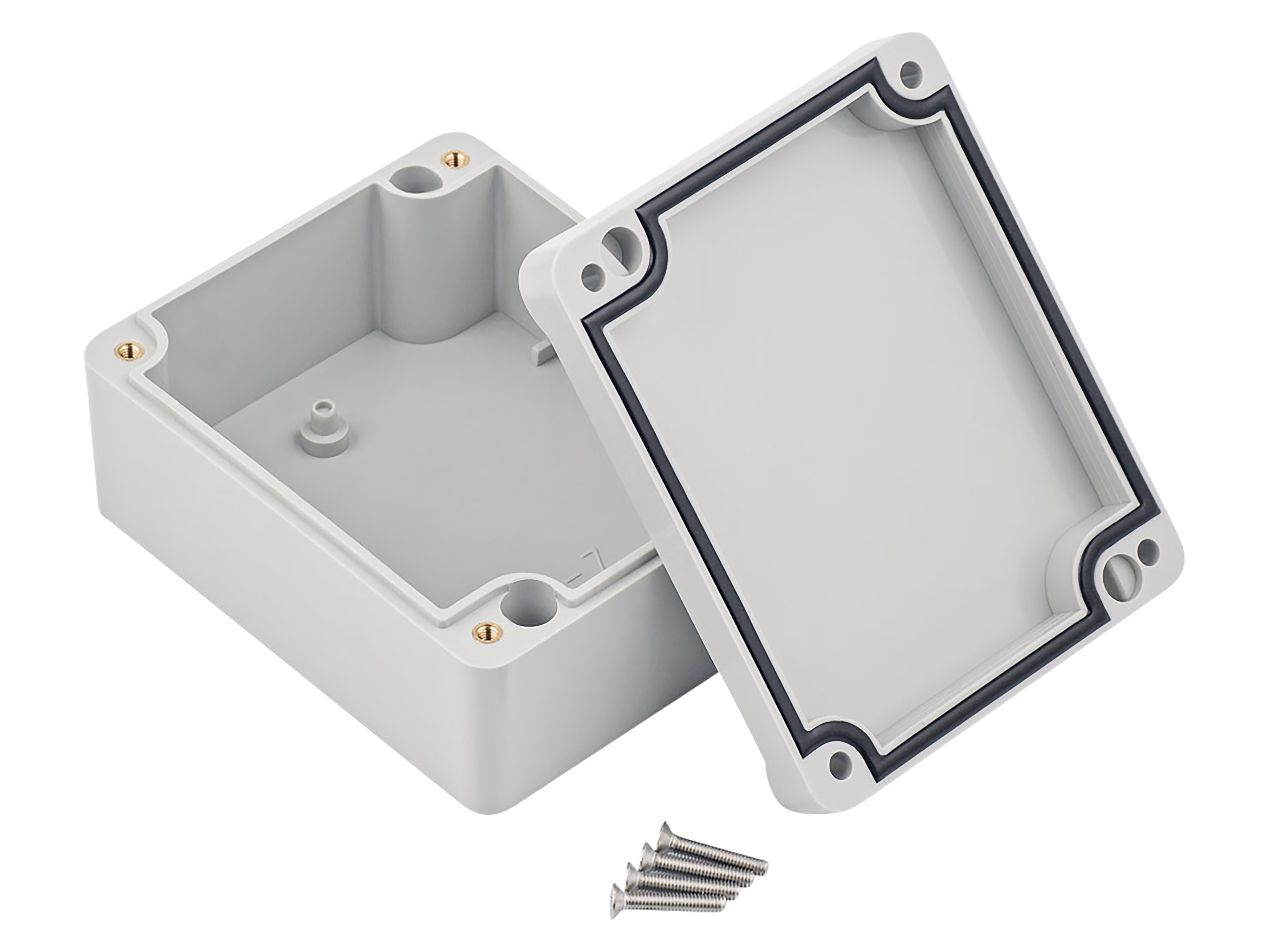 POLLIN ABS-Gehäuse 4U63090804019, 89x75x41 mm, IP67 POLLIN ABS-Gehäuse 4U63090804019, 89x75x41 mm, IP67