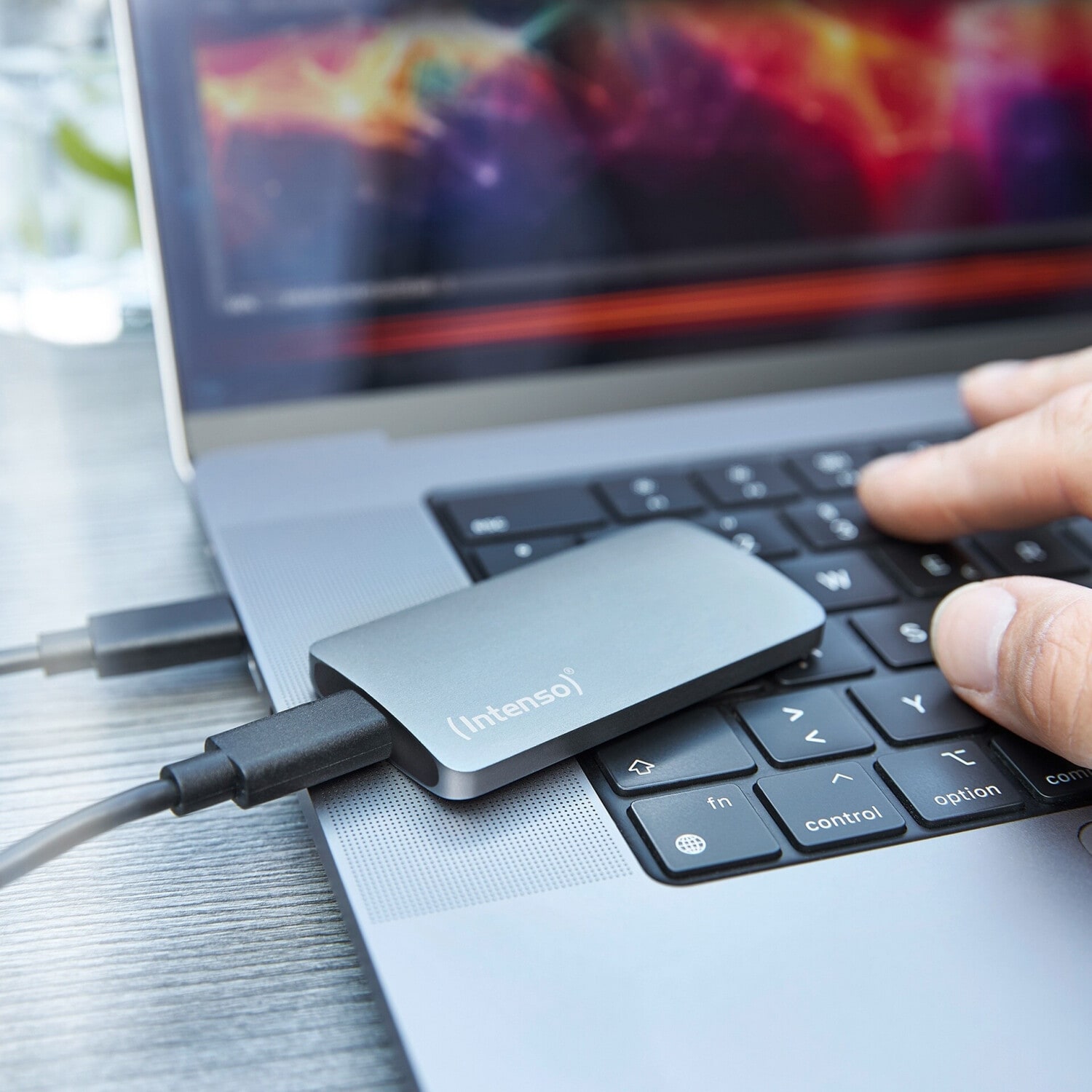 INTENSO USB 3.2-SSD TX800 500GB Intenso USB 3.2-SSD TX800 500GB