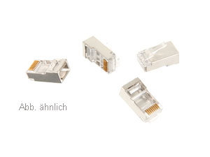 LOGILINK RJ45 Western-Modularstecker mit Führungskamm LOGILINK RJ45 Western-Modularstecker mit Führungskamm