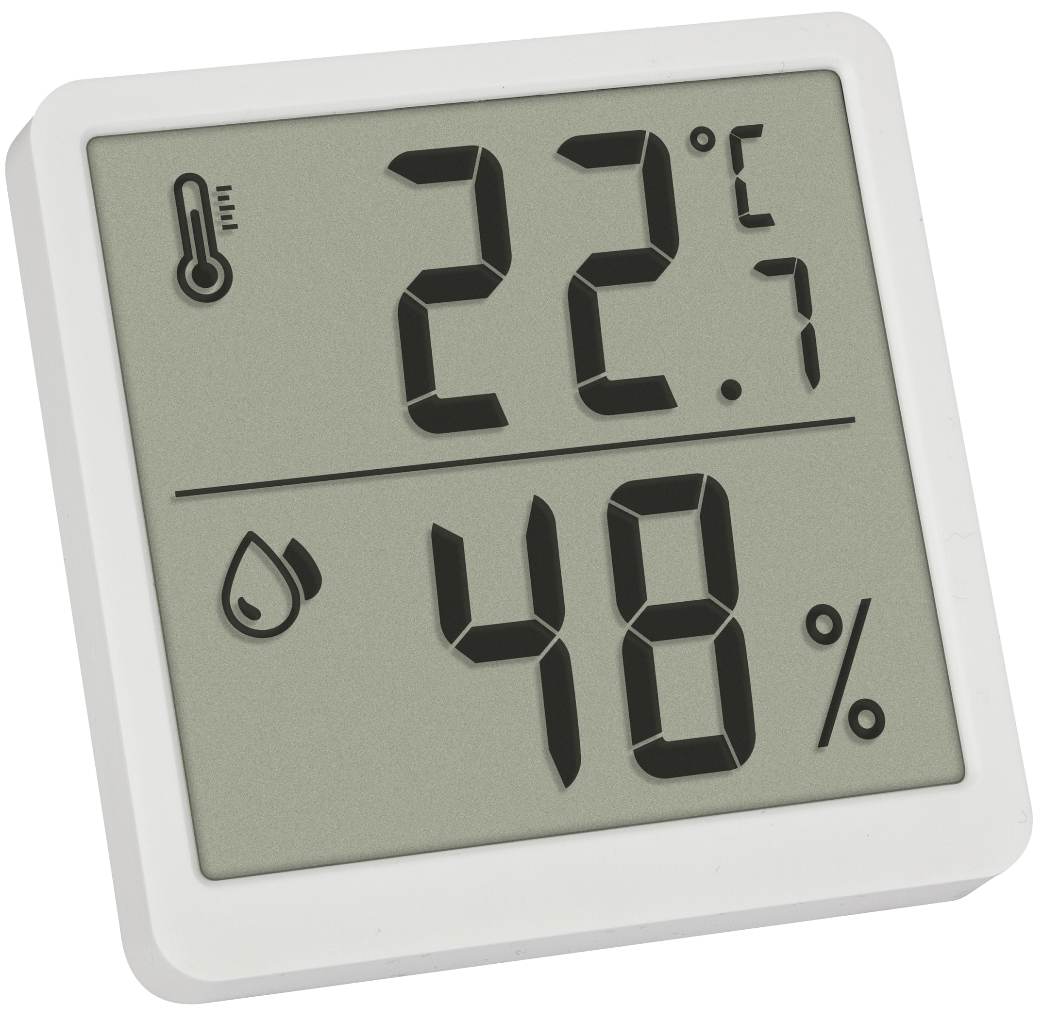 TFA Digitales Thermo-Hygrometer, 30.5059.02, weiß TFA Digitales Thermo-Hygrometer, 30.5059.02, weiß
