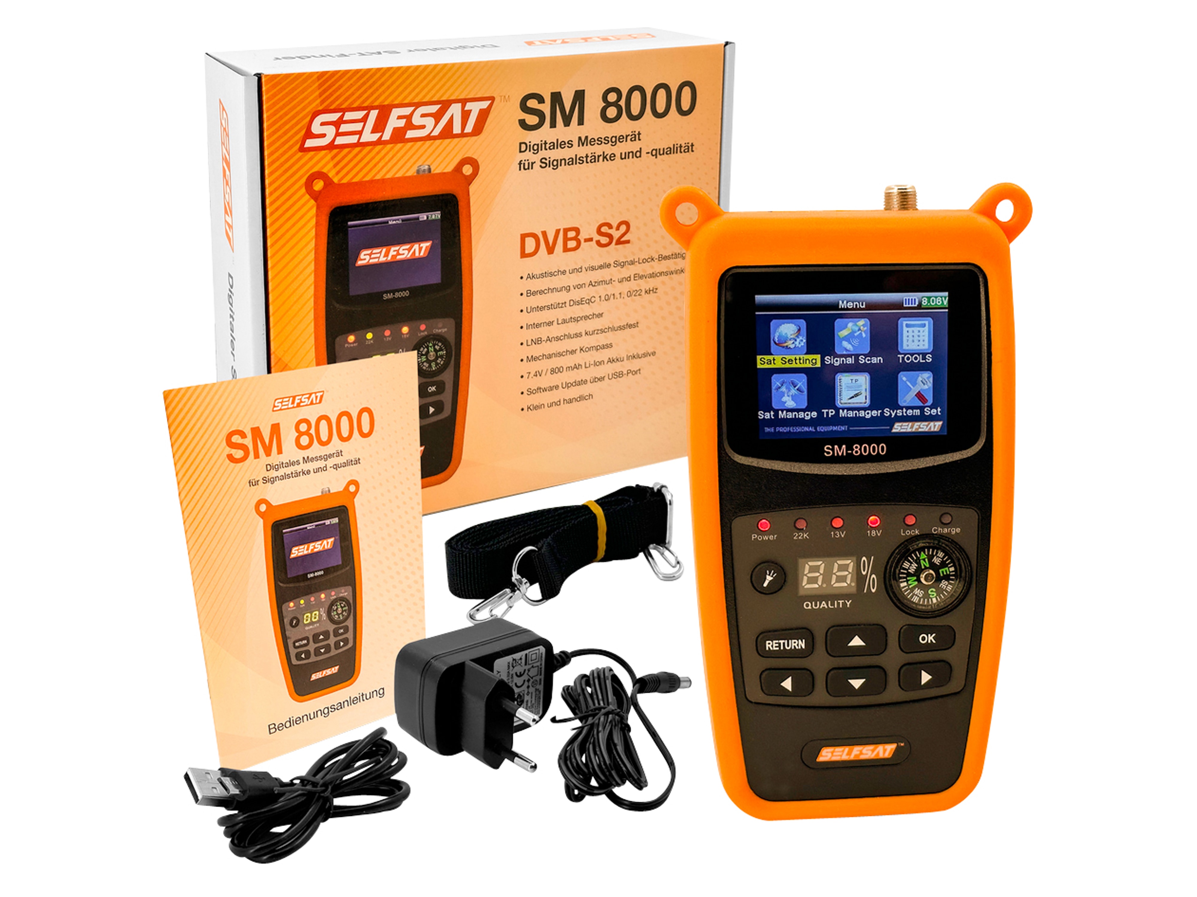 SELFSAT SAT-Finder SM 8000 SELFSAT SAT-Finder SM 8000