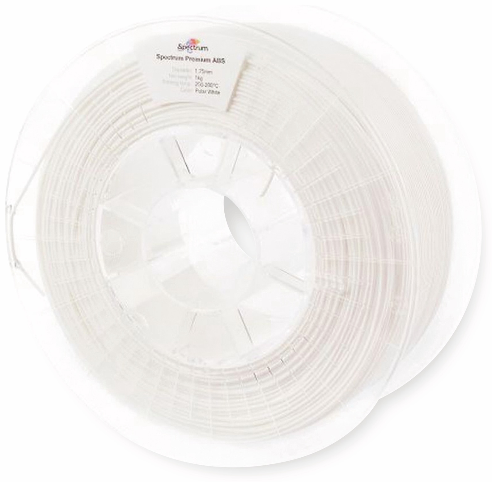 SPECTRUM 3D Filament smart ABS 1.75mm POLAR weiß 1kg SPECTRUM 3D Filament smart ABS 1.75mm POLAR weiß 1kg