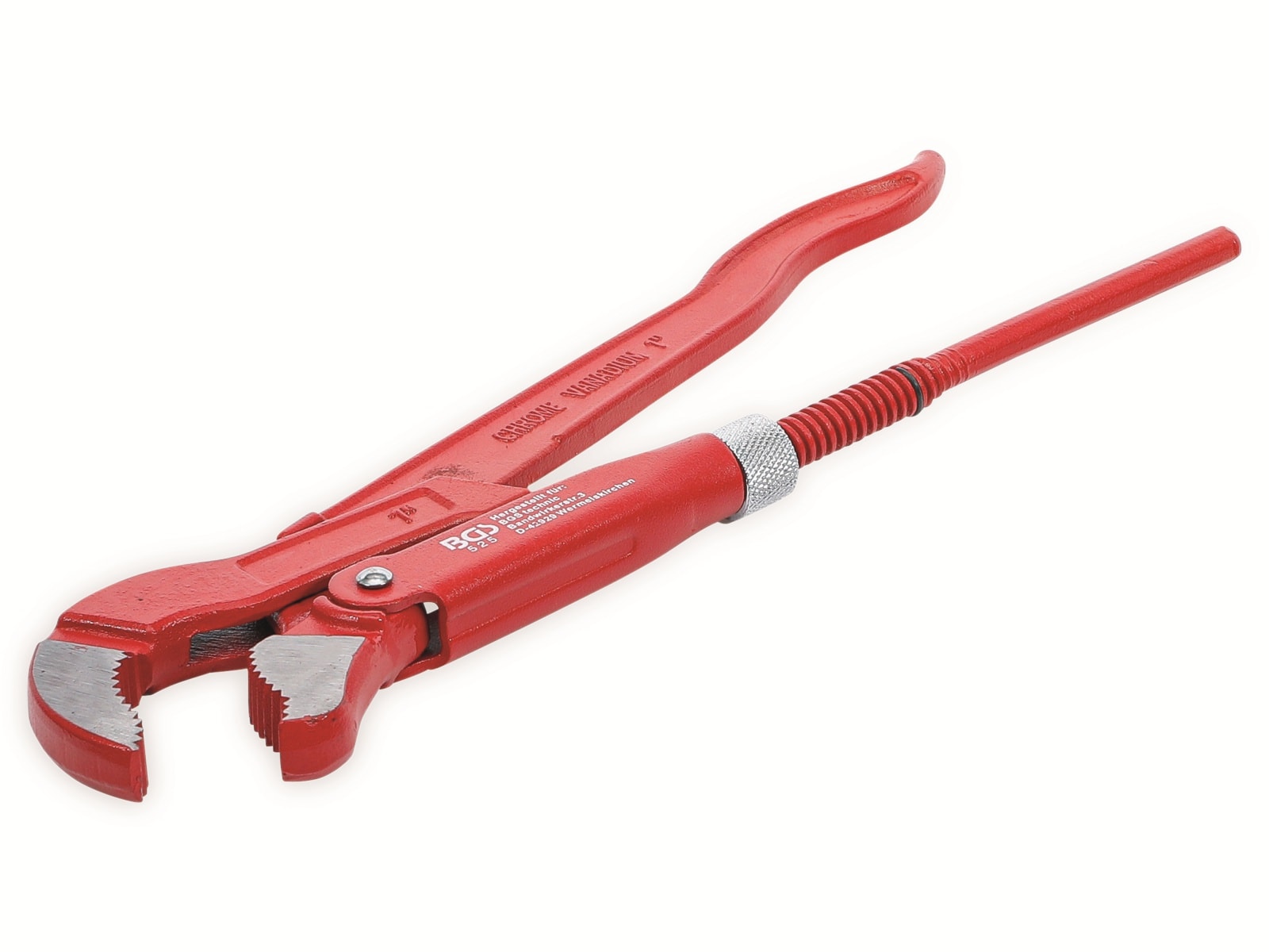 BGS TECHNIC Eckrohrzange 525, 1", S-Maul, 320 mm BGS TECHNIC Eckrohrzange 525, 1", S-Maul, 320 mm