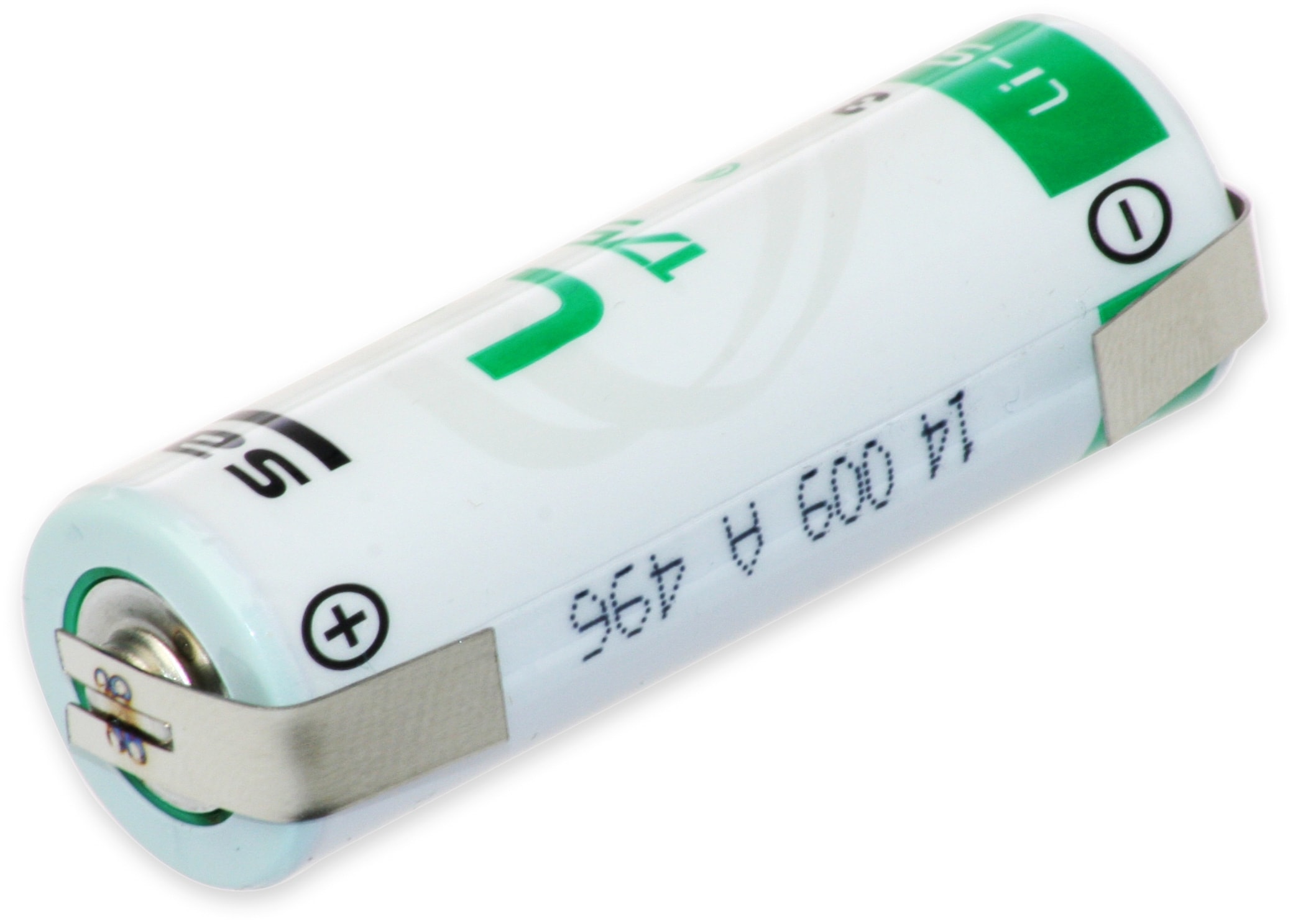 SAFT Lithium-Batterie LS 17500-CNR, A, mit Lötfahne, 3,6 V-, 3600 mAh SAFT Lithium-Batterie LS 17500-CNR, A, mit Lötfahne, 3,6 V-, 3600 mAh