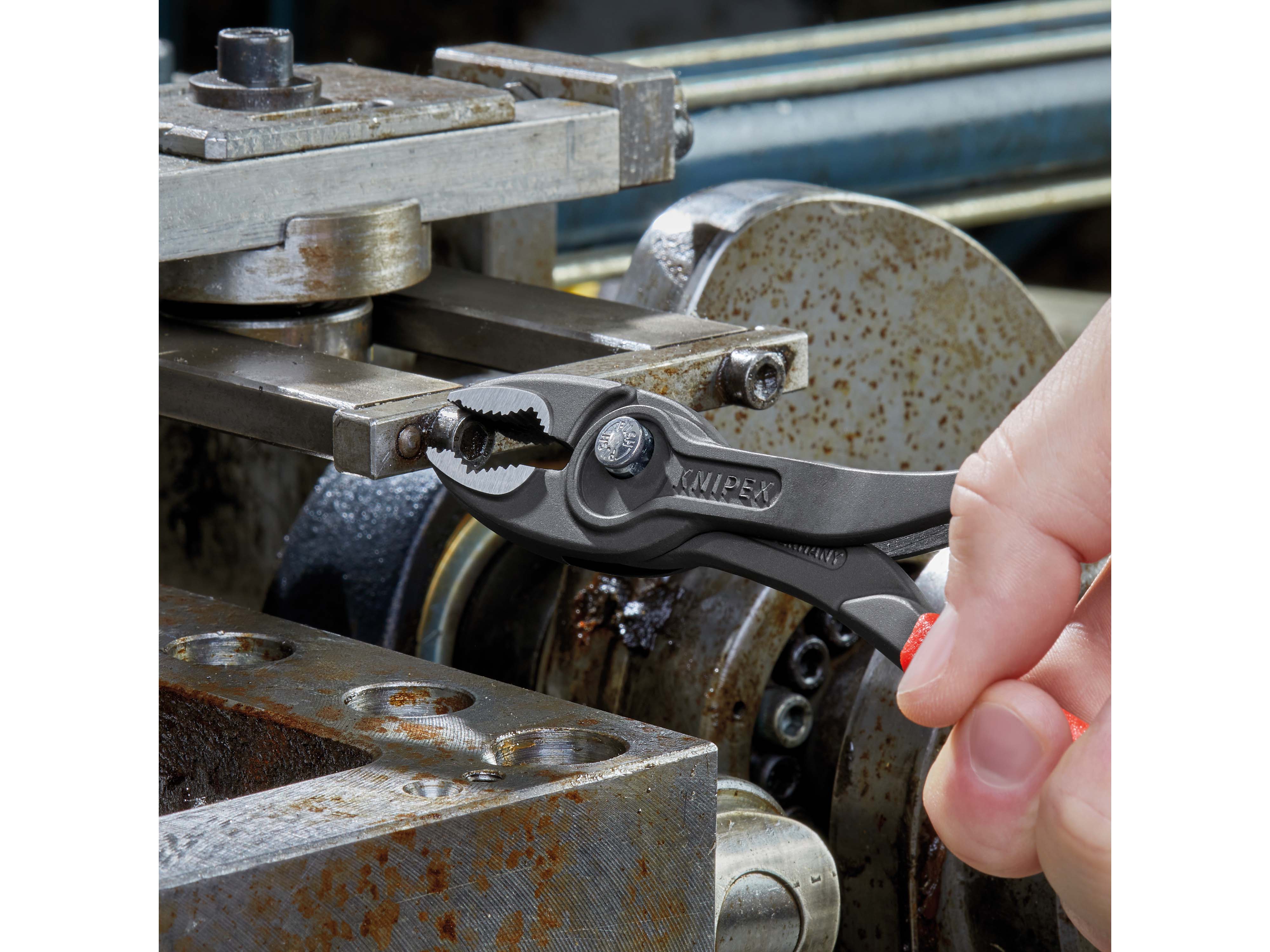 KNIPEX Frontgreifzange, TwinGrip, 200 mm, 82 01 200 KNIPEX Frontgreifzange, TwinGrip, 200 mm, 82 01 200