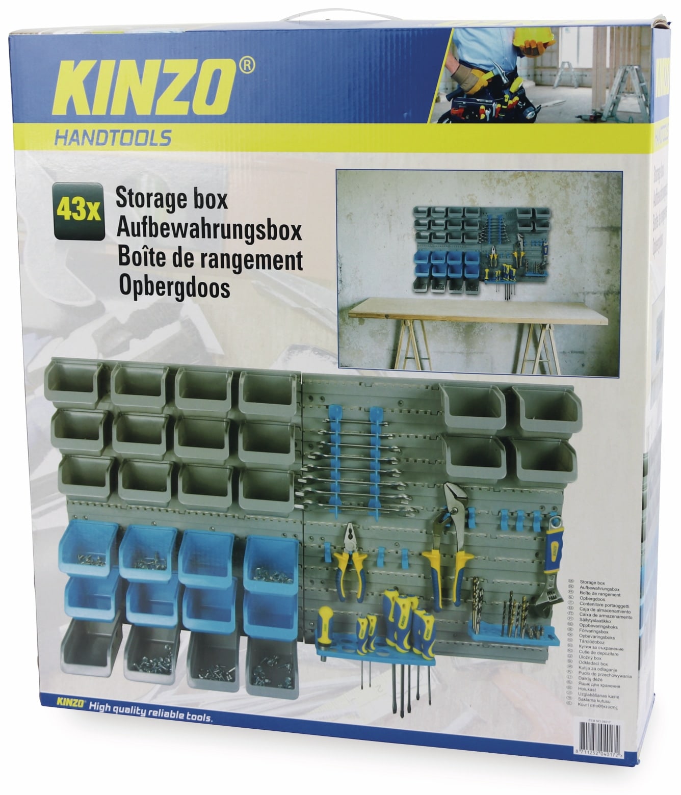 KINZO Stapelsichtbox 43-teilig KINZO Stapelsichtbox 43-teilig