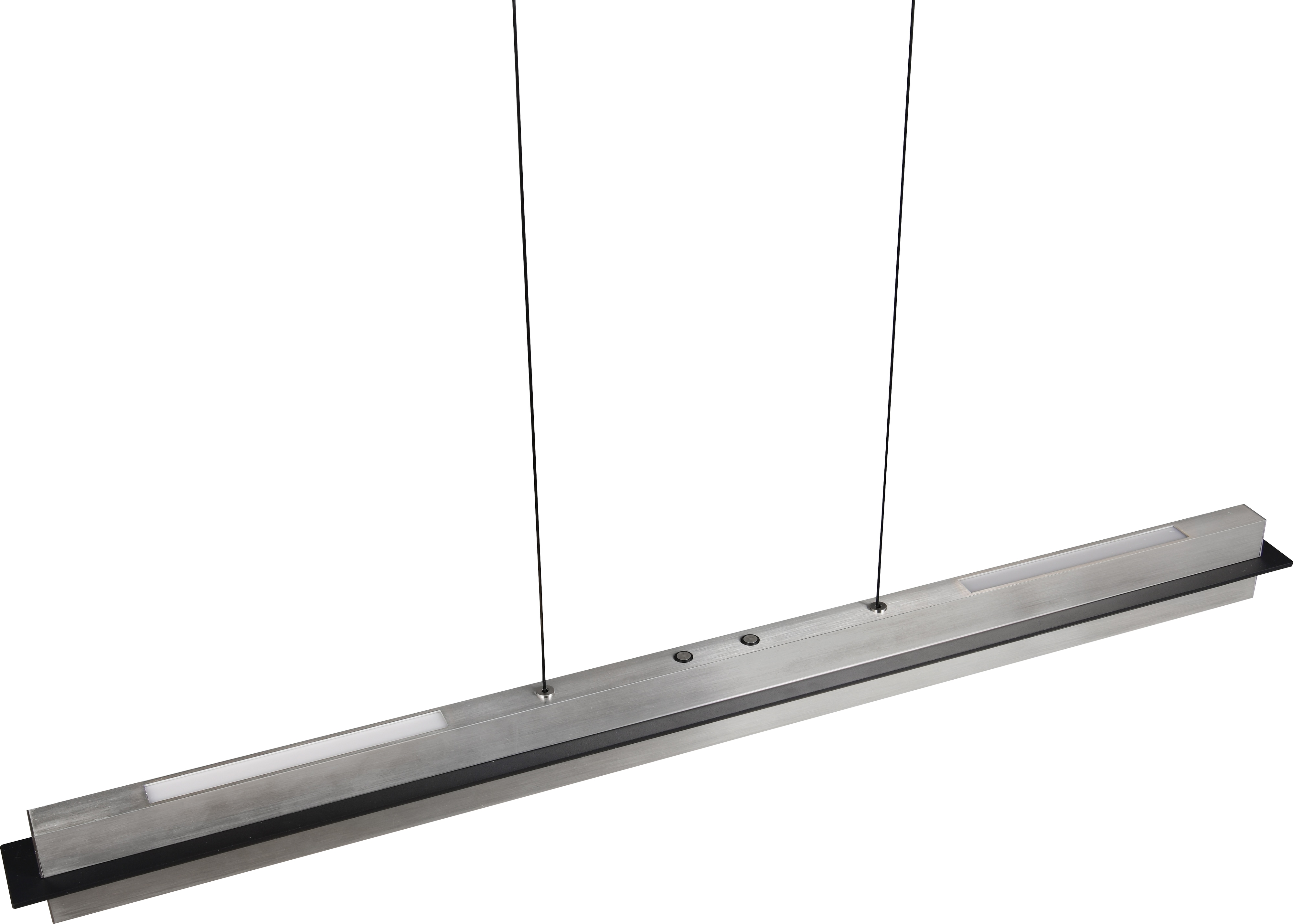 TRIO LED-Pendelleuchte EMERSON 346710107, 22 W, 2500 lm, nickel TRIO LED-Pendelleuchte EMERSON 346710107, 22 W, 2500 lm, nickel