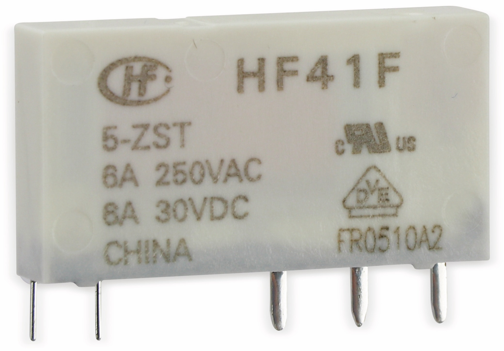 HONGFA Printrelais HF41F/005-ZST HONGFA Printrelais HF41F/005-ZST