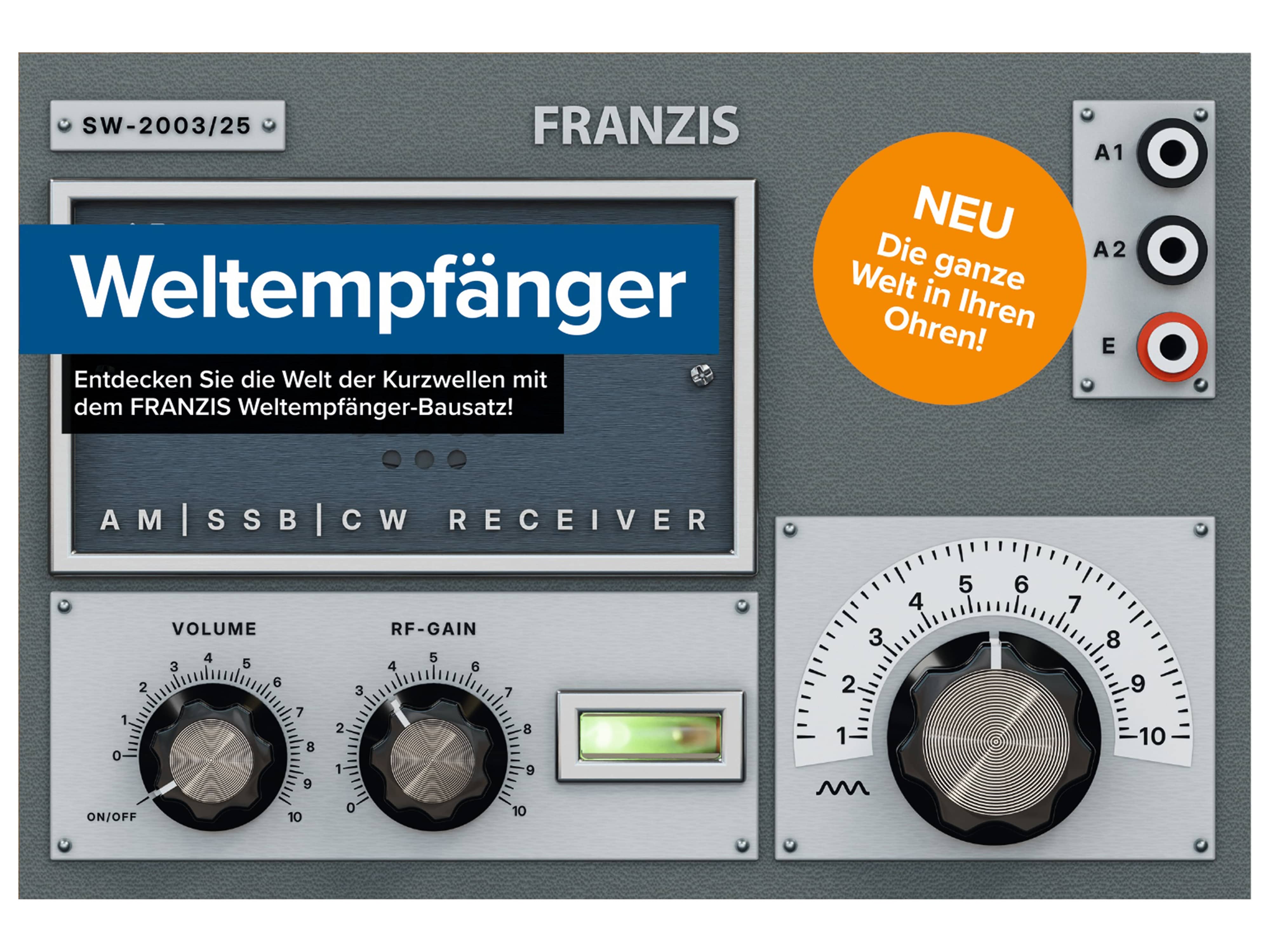 FRANZIS Weltempfänger selber bauen FRANZIS Weltempfänger selber bauen