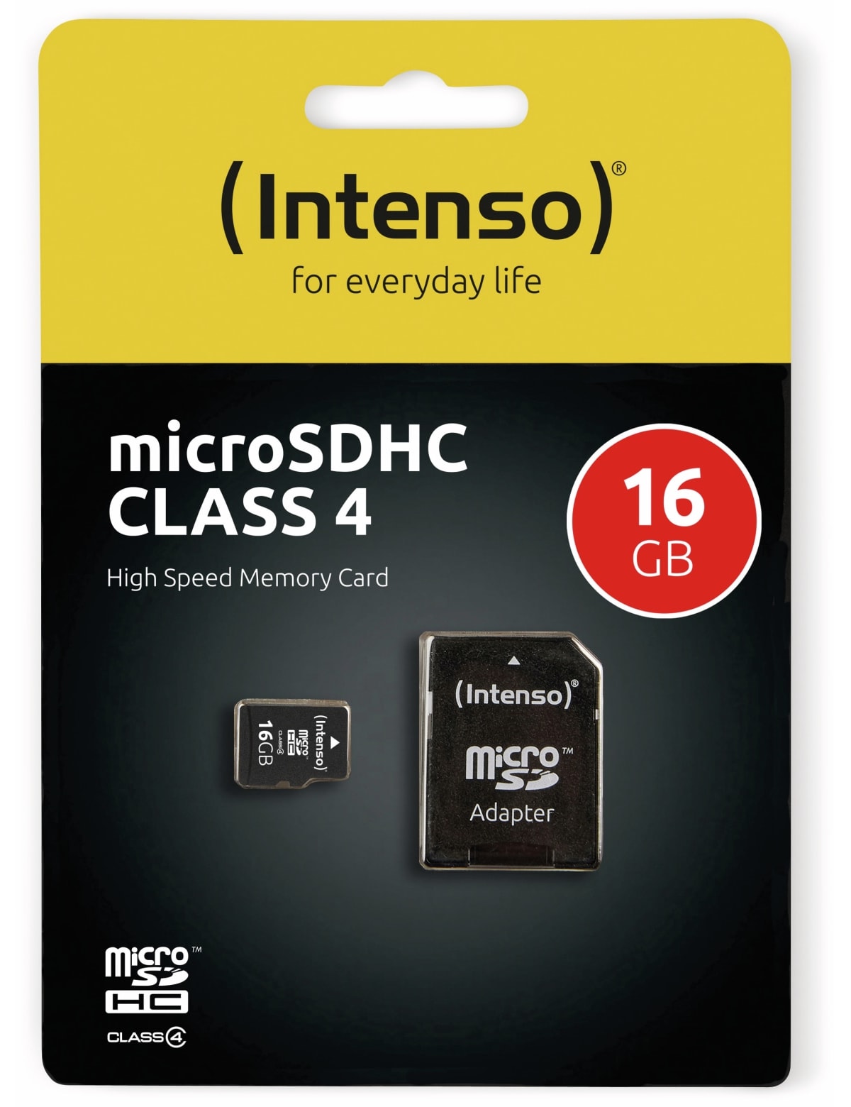 INTENSO MicroSDHC Card 16 GB