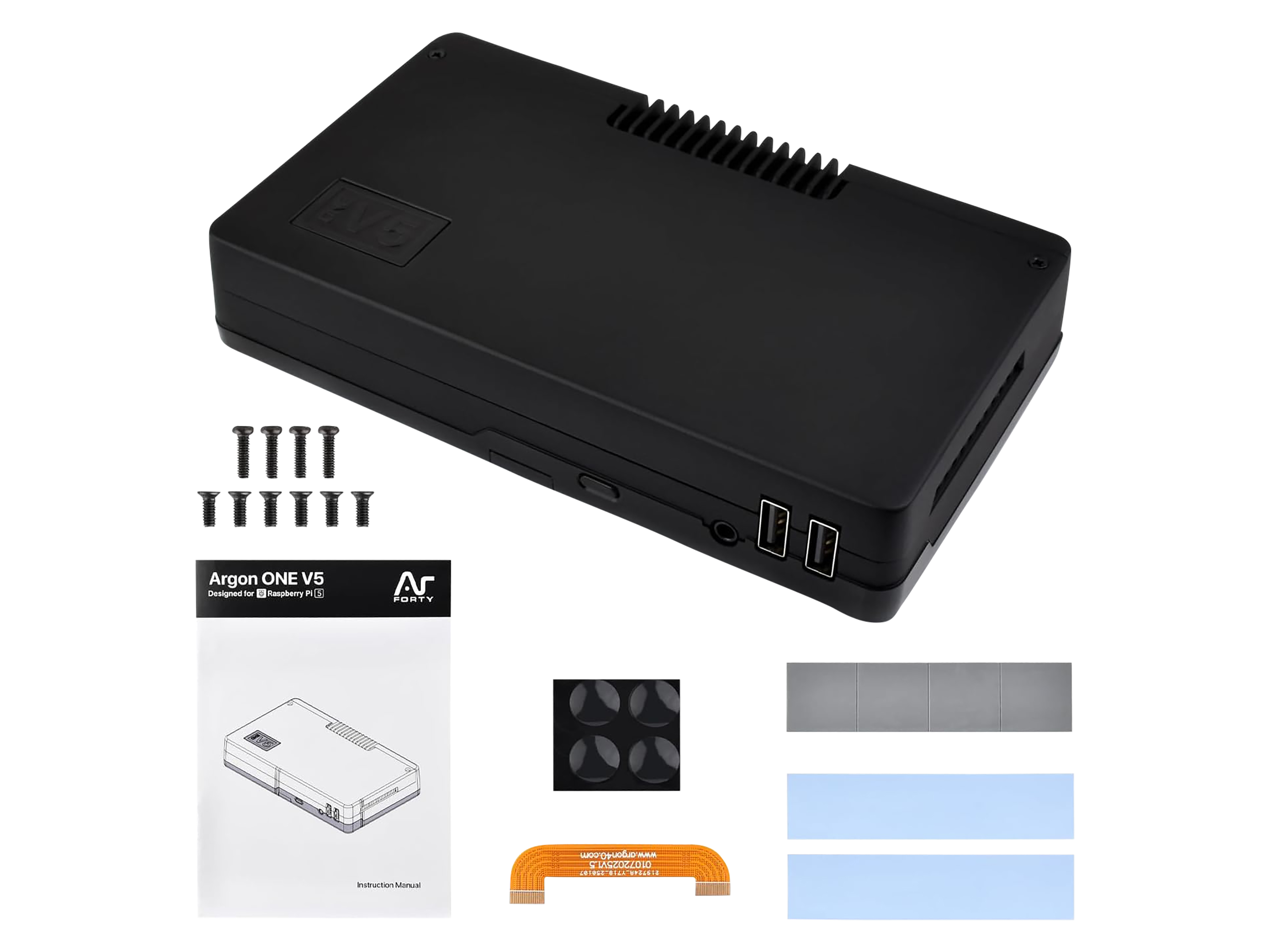 ARGON One V5 Gehäuse für Raspberry Pi 5, ARGONV5