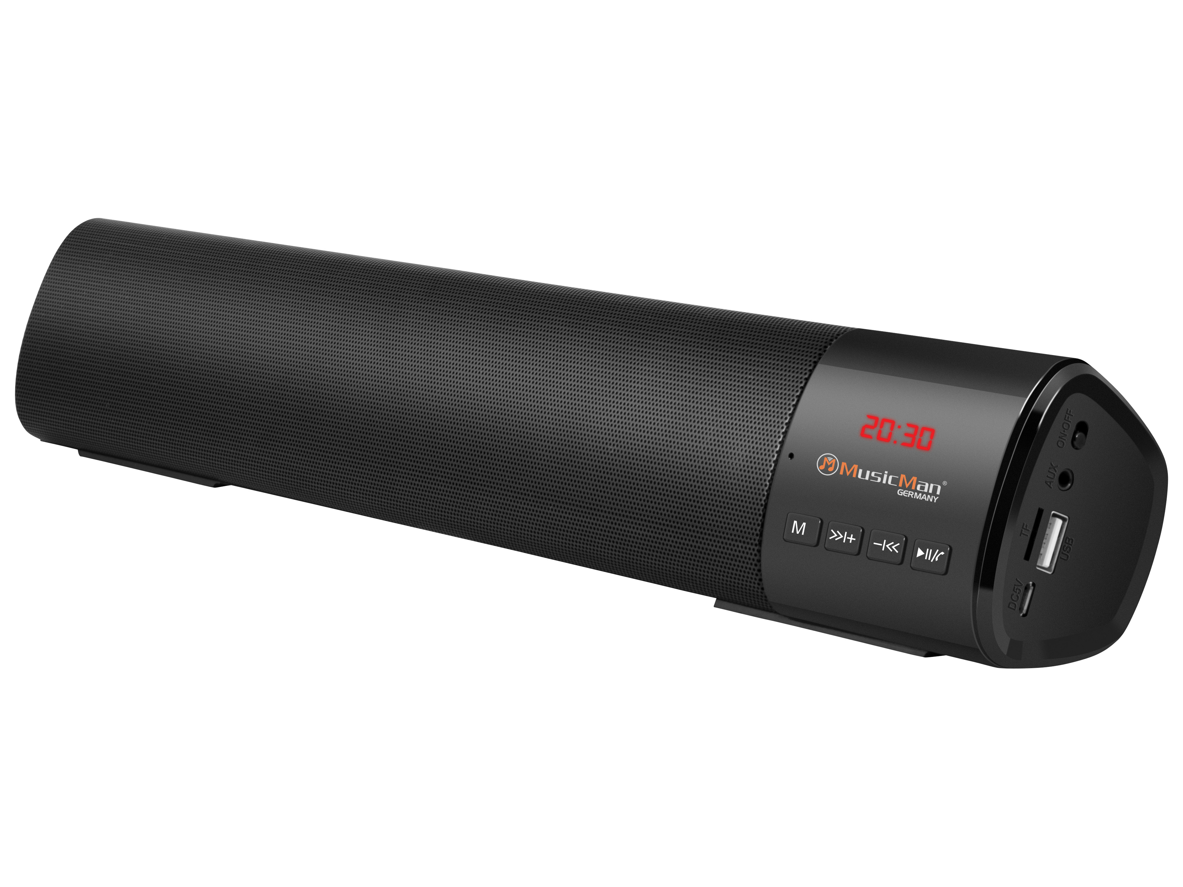 MUSICMAN Mini-Soundbar BT-X54, schwarz MUSICMAN Mini-Soundbar BT-X54, schwarz