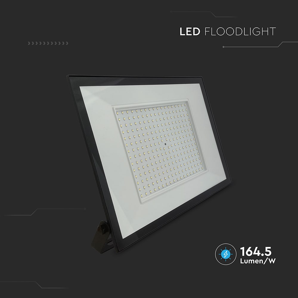 V-TAC LED-Fluter, VT-44208, 200 W, 4000K, EEK: F, 16450 lm, neutralweiß, IP65, schwarz V-TAC LED-Fluter, VT-44208, 200 W, 4000K, EEK: F, 16450 lm, neutralweiß, IP65, schwarz