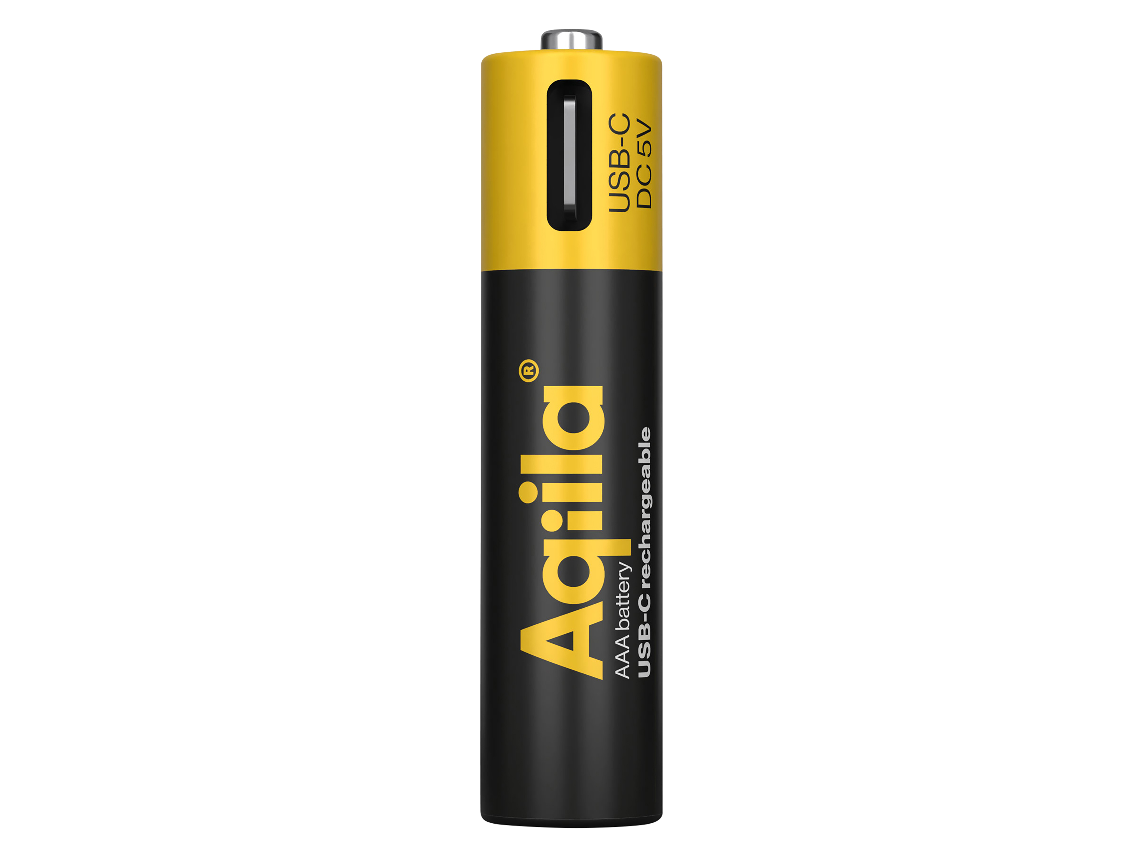 AQIILA Li-lon-Akku, AAA, USB-C, 1,5 V, 4er Pack Li-lon-Akku AQILLA, AAA, USB-C, 1,5 V, 4er Pack