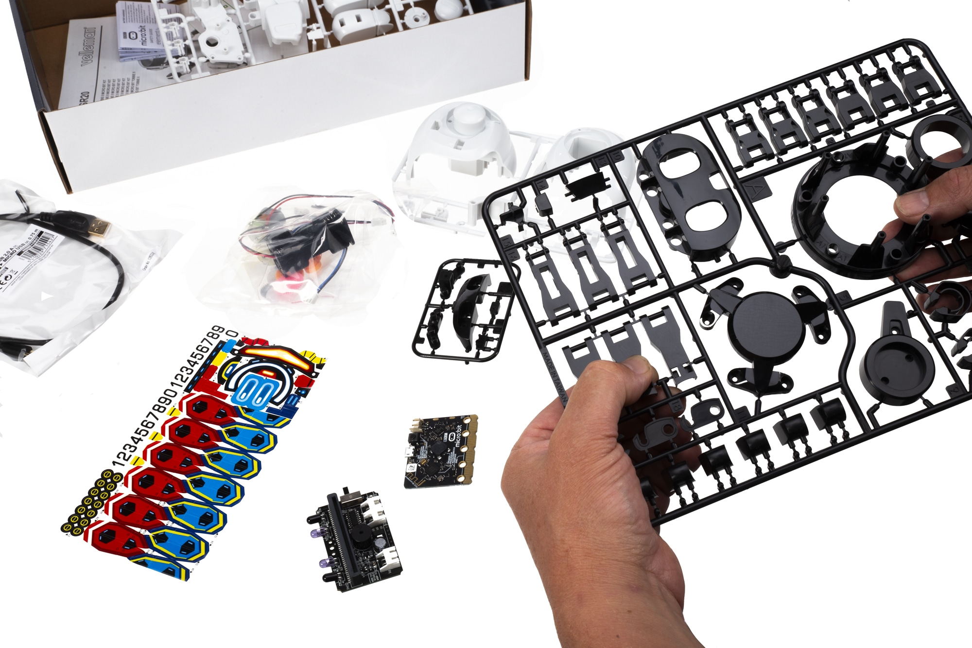VELLEMAN Roboterbausatz Tobbie II mit micro:bit VELLEMAN Roboterbausatz Tobbie II mit micro:bit