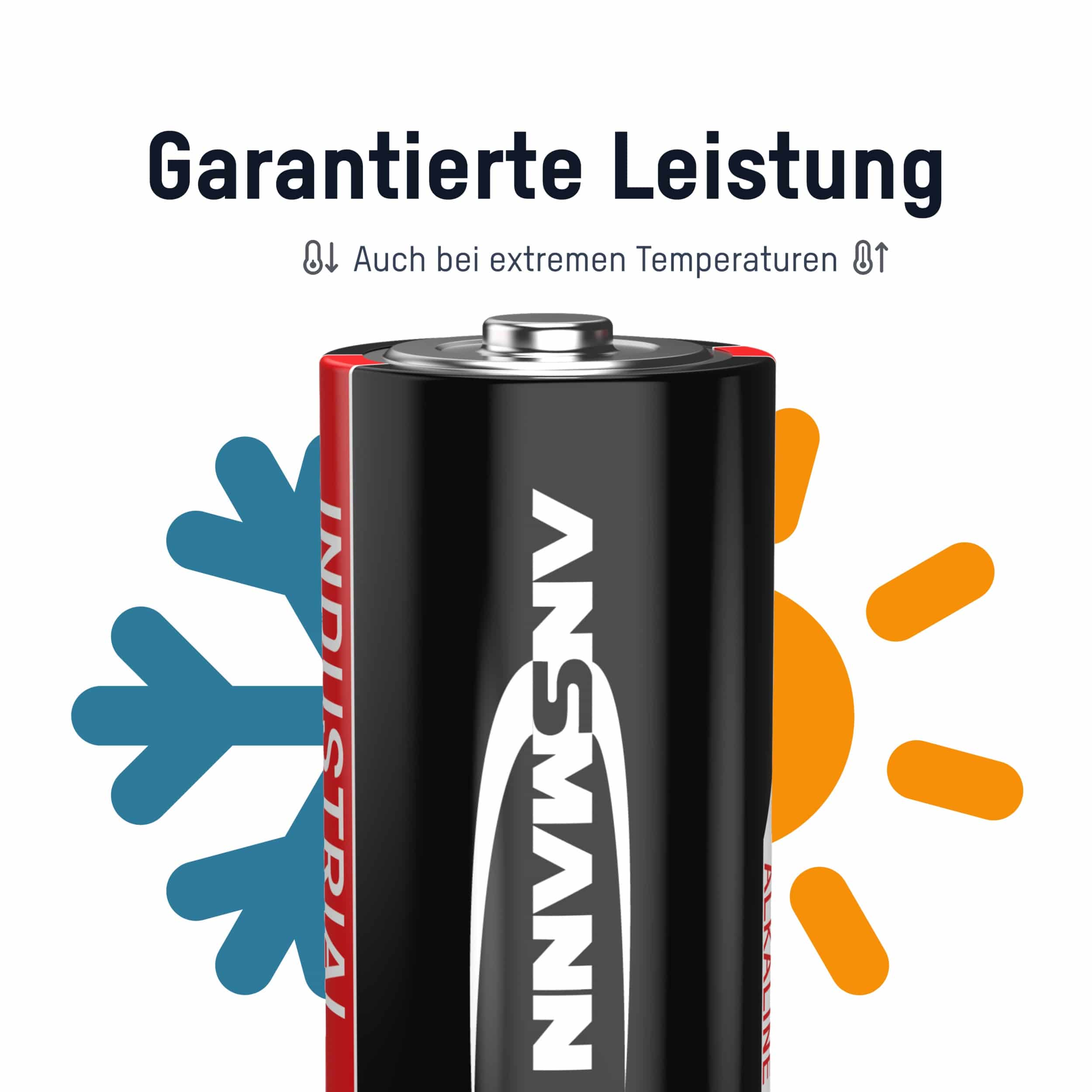 ANSMANN Alkaline Batterie Baby C / LR14, Industrial, 10 Stück ANSMANN Alkaline Batterie Baby C / LR14, Industrial, 10 Stück