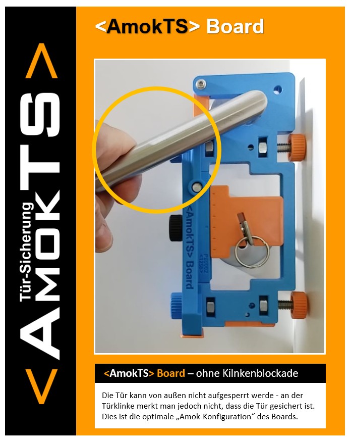 AMOKTS Türsicherung Board Türsicherung Board