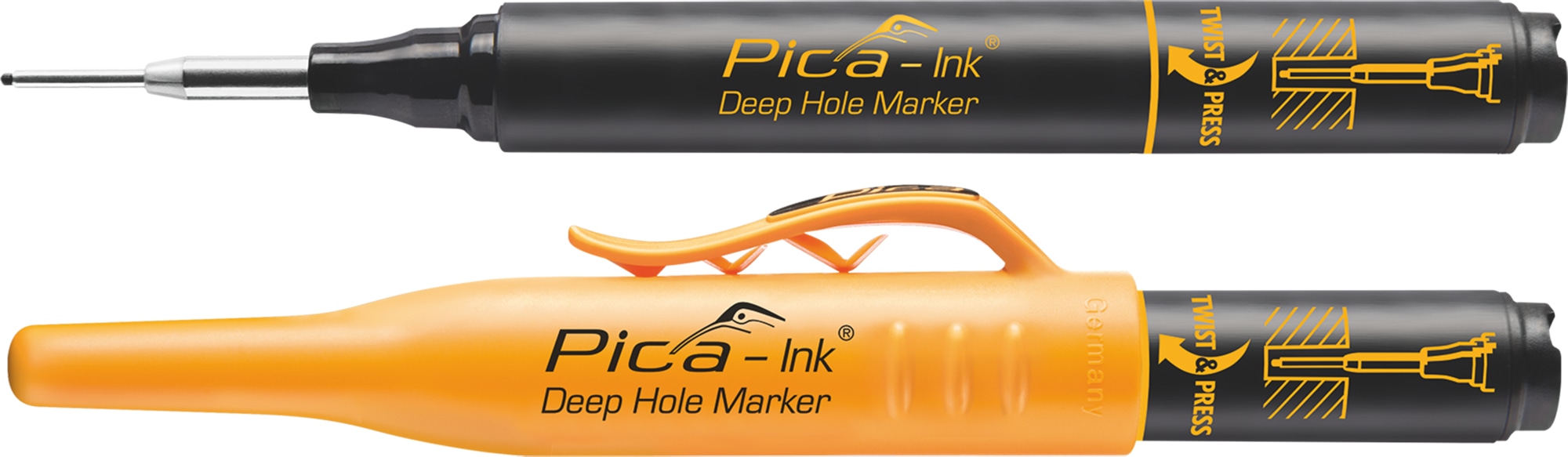 PICA MASTER-BELT, Gürteltasche mit Tieflochmarker & Permanentmarker